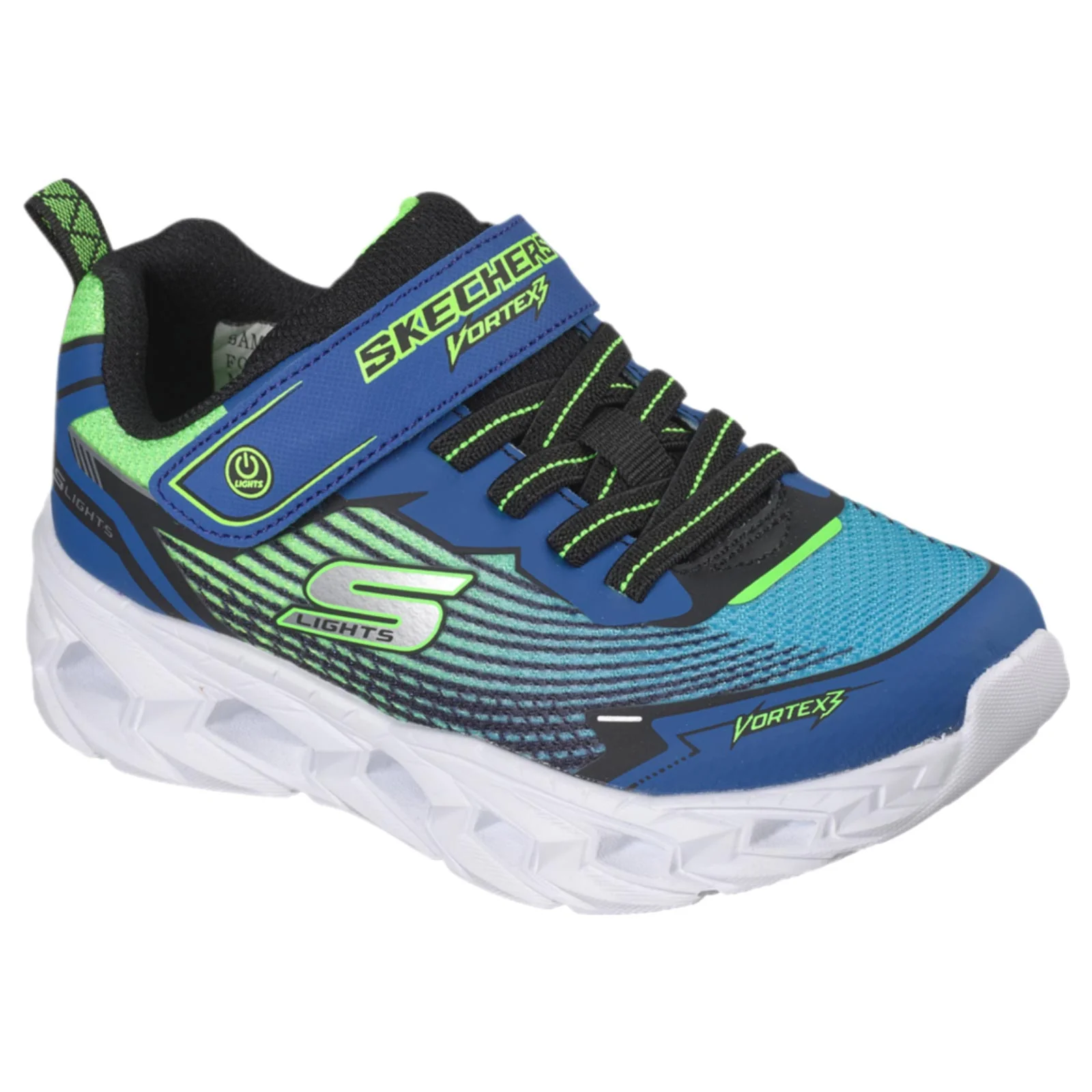 Skechers VORTEX 3.0 Boys Lighted Gore & Strap Shoes - Image 5