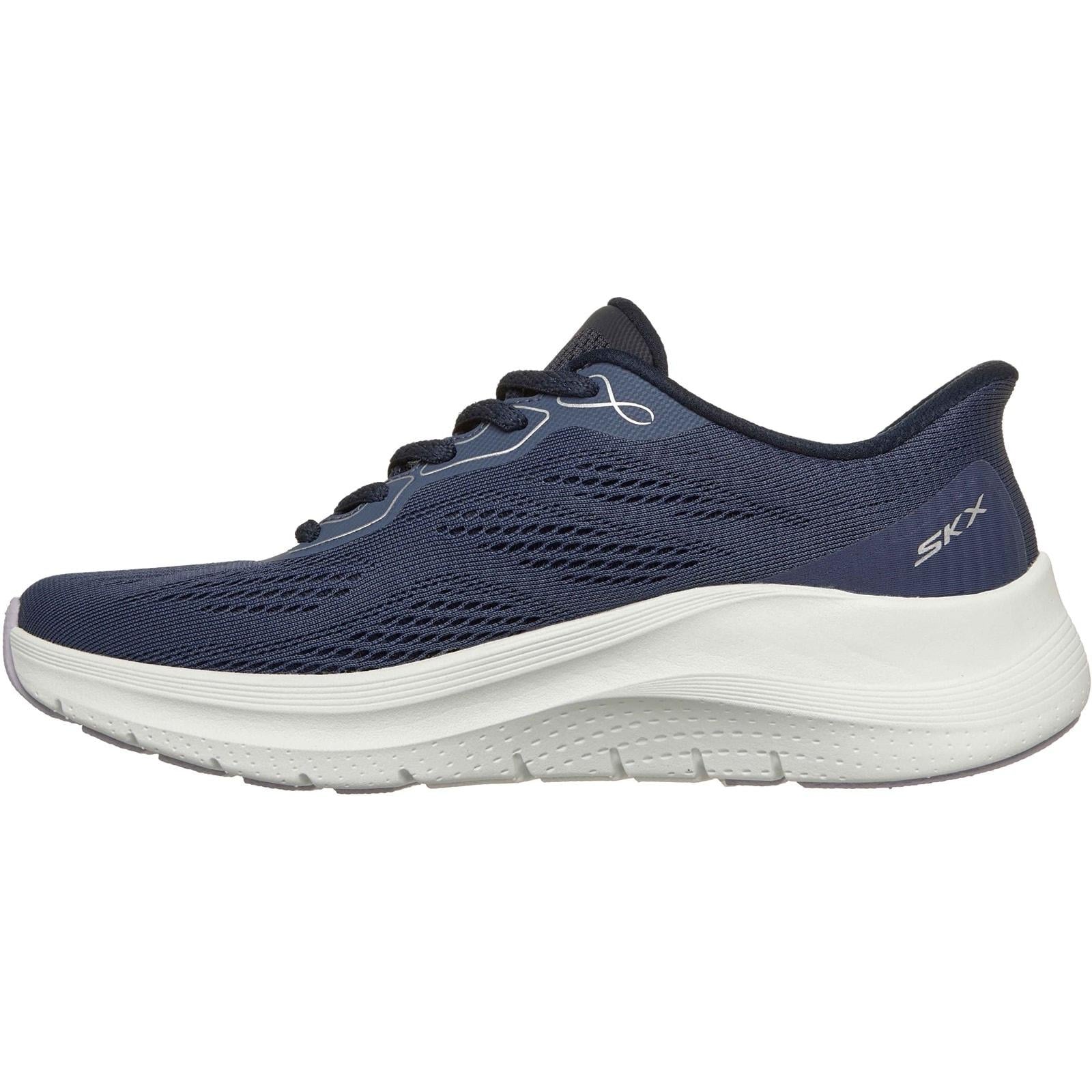 Skechers Womens Arch Fit 2.0 Trainer Navy - Image 2