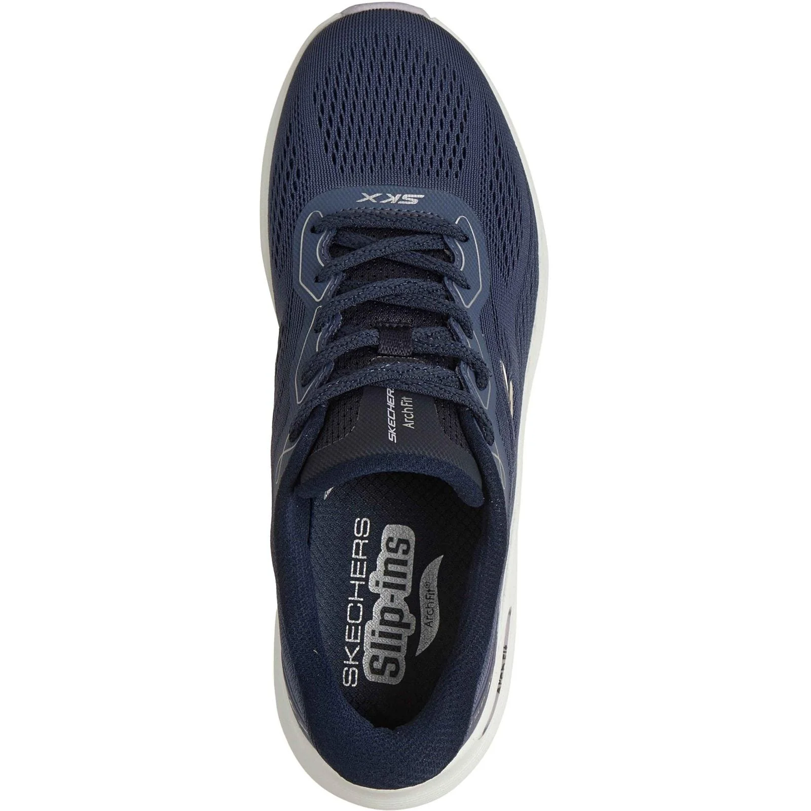 Skechers Womens Arch Fit 2.0 Trainer Navy - Image 3