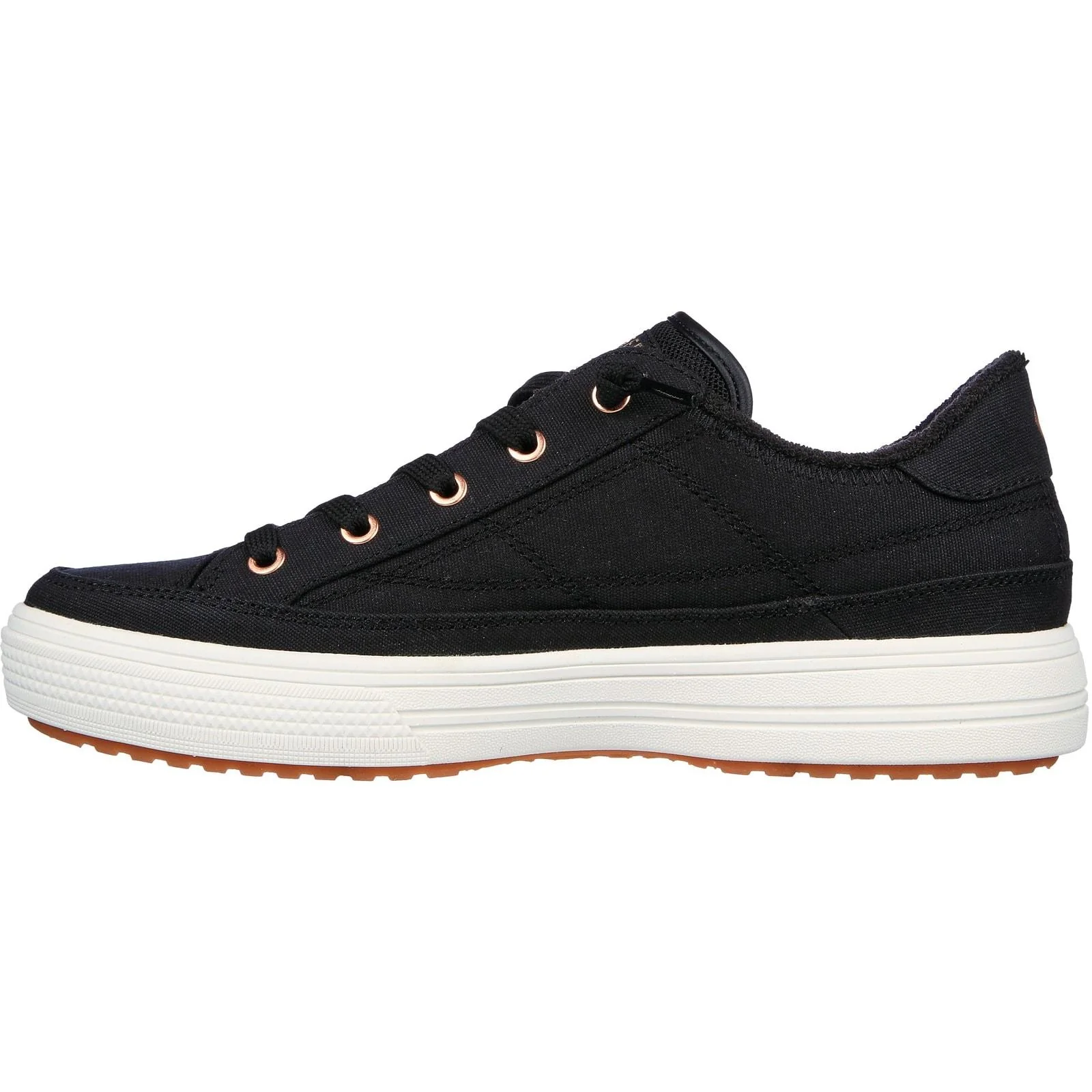 Skechers Womens Arch Fit Arcade - Meet Ya There Trainers Black - Image 2