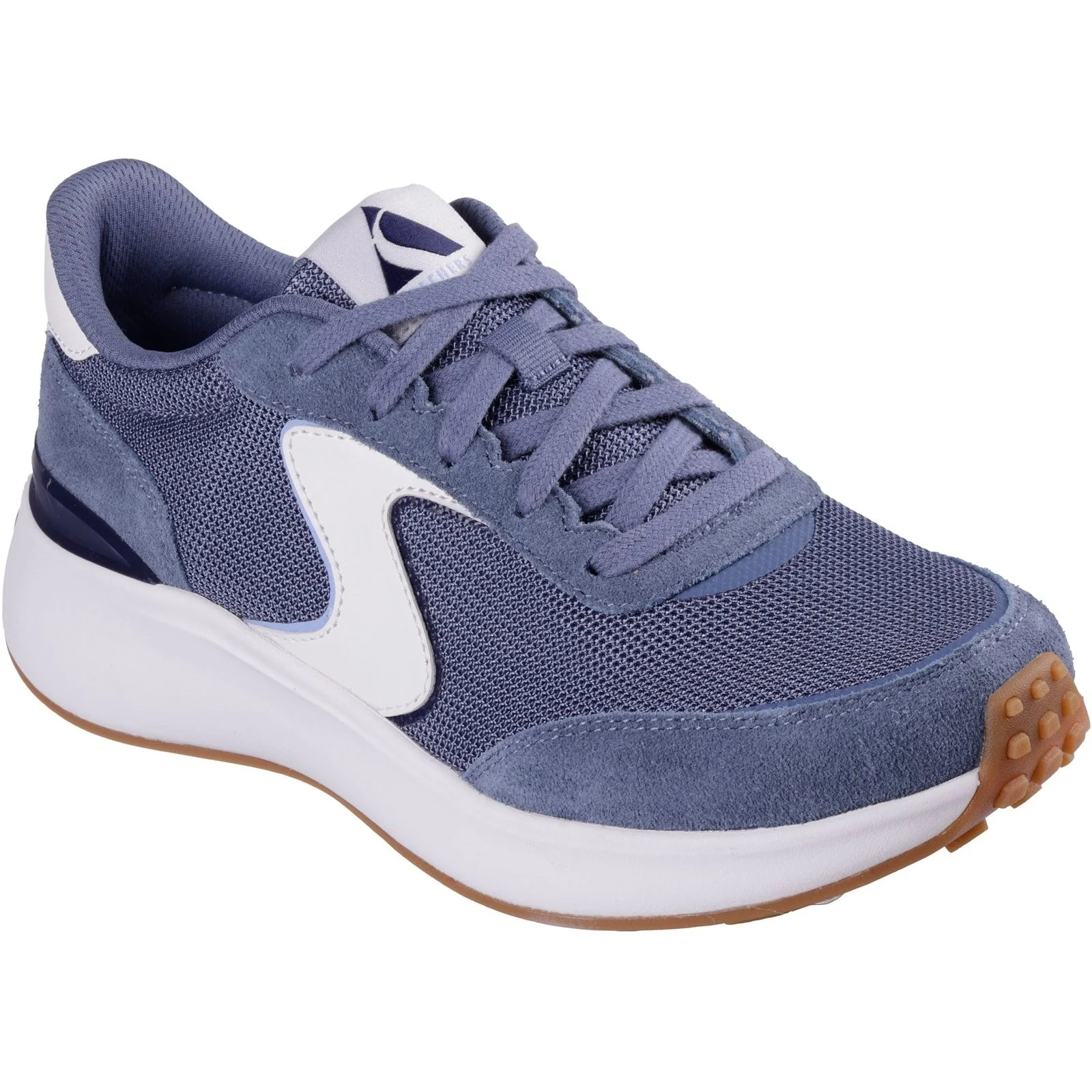 Skechers Womens BLVD Retro Runner Trainer Navy - Image 5
