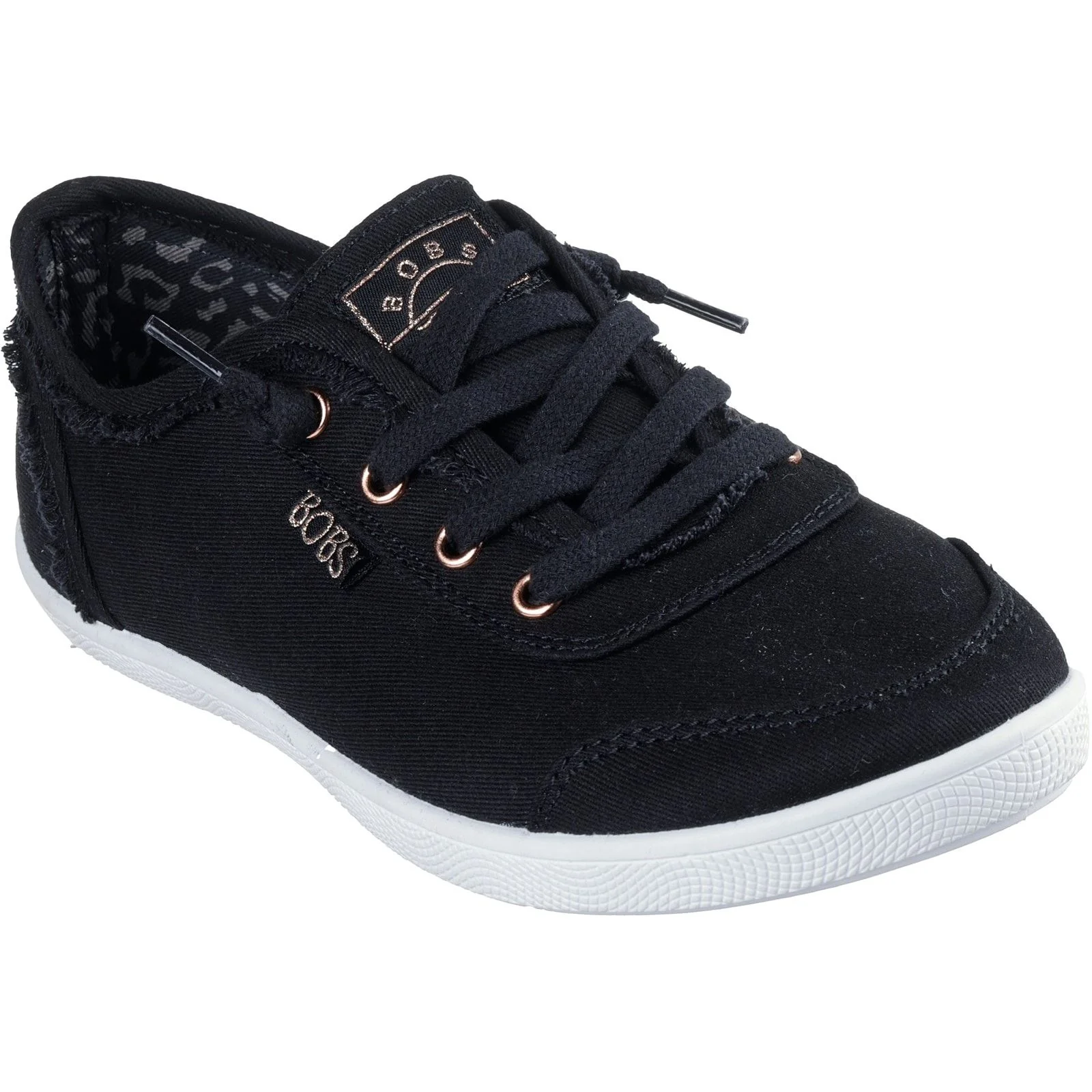 Skechers Womens BOBS B Cute Shoe Black - Image 5