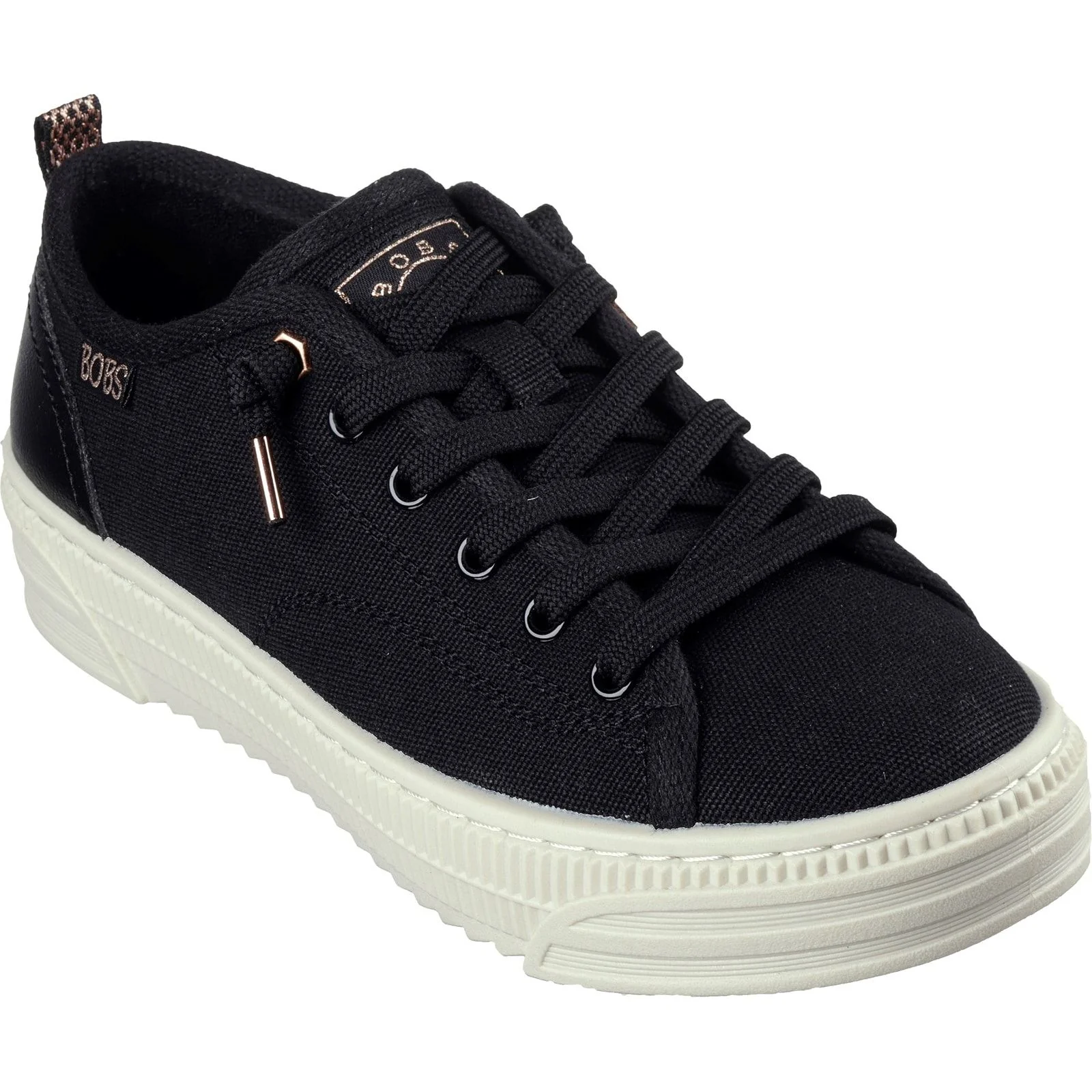 Skechers Womens BOBS Copa Trainers Black - Image 5