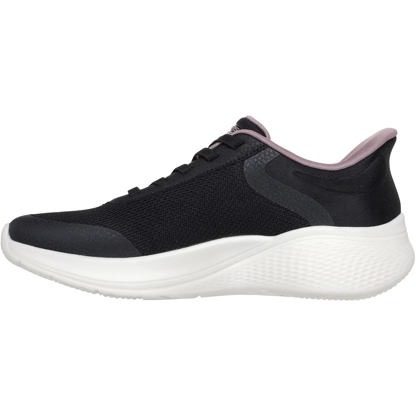 Skechers Womens BOBS Infinity Vapor Glow Trainers Black - Image 2
