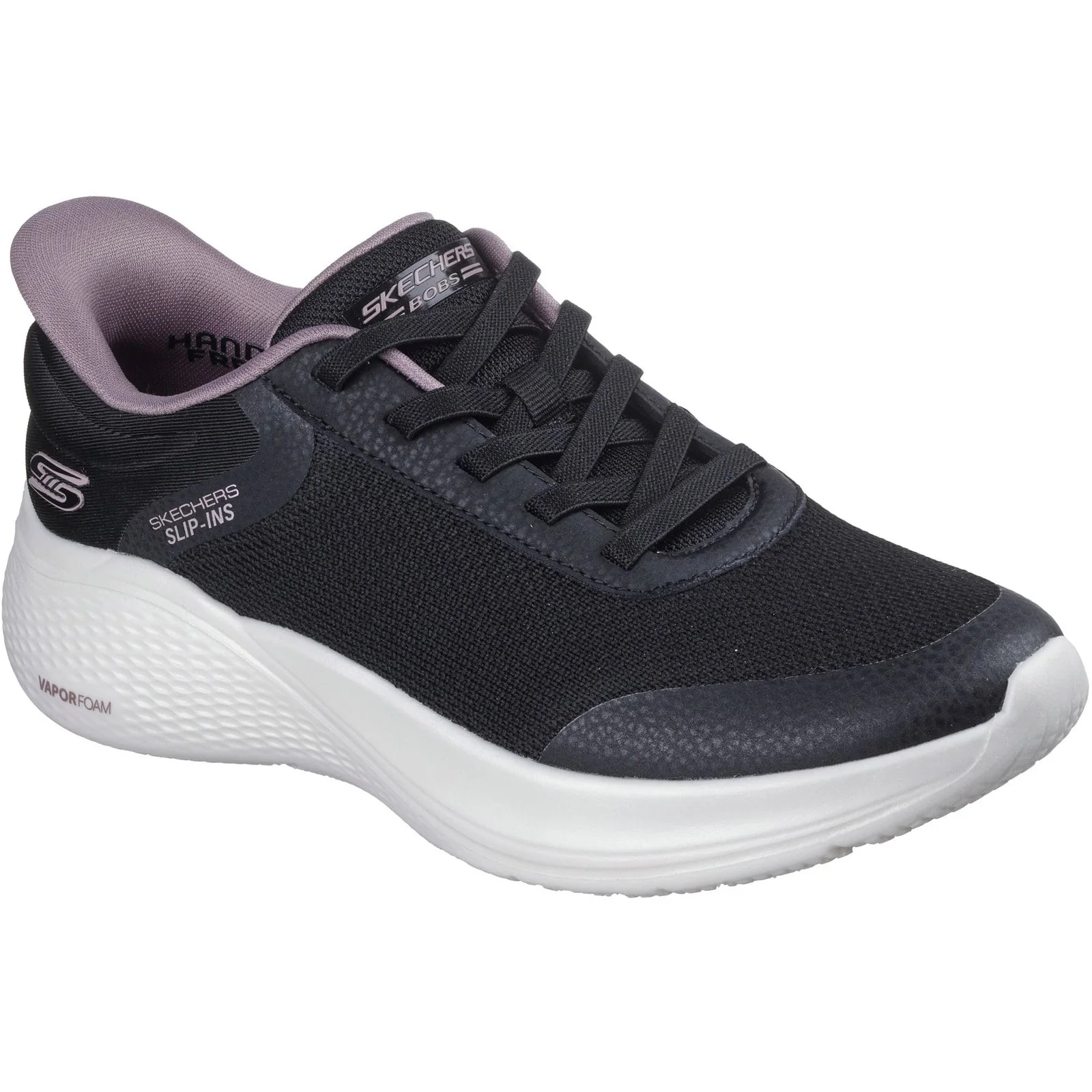 Skechers Womens BOBS Infinity Vapor Glow Trainers Black - Image 5