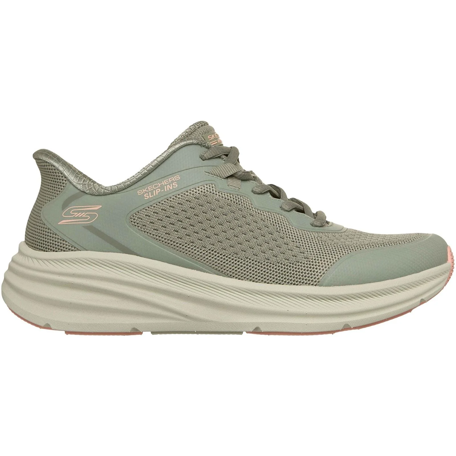 Skechers Womens BOBS Skillz Trainer Olive