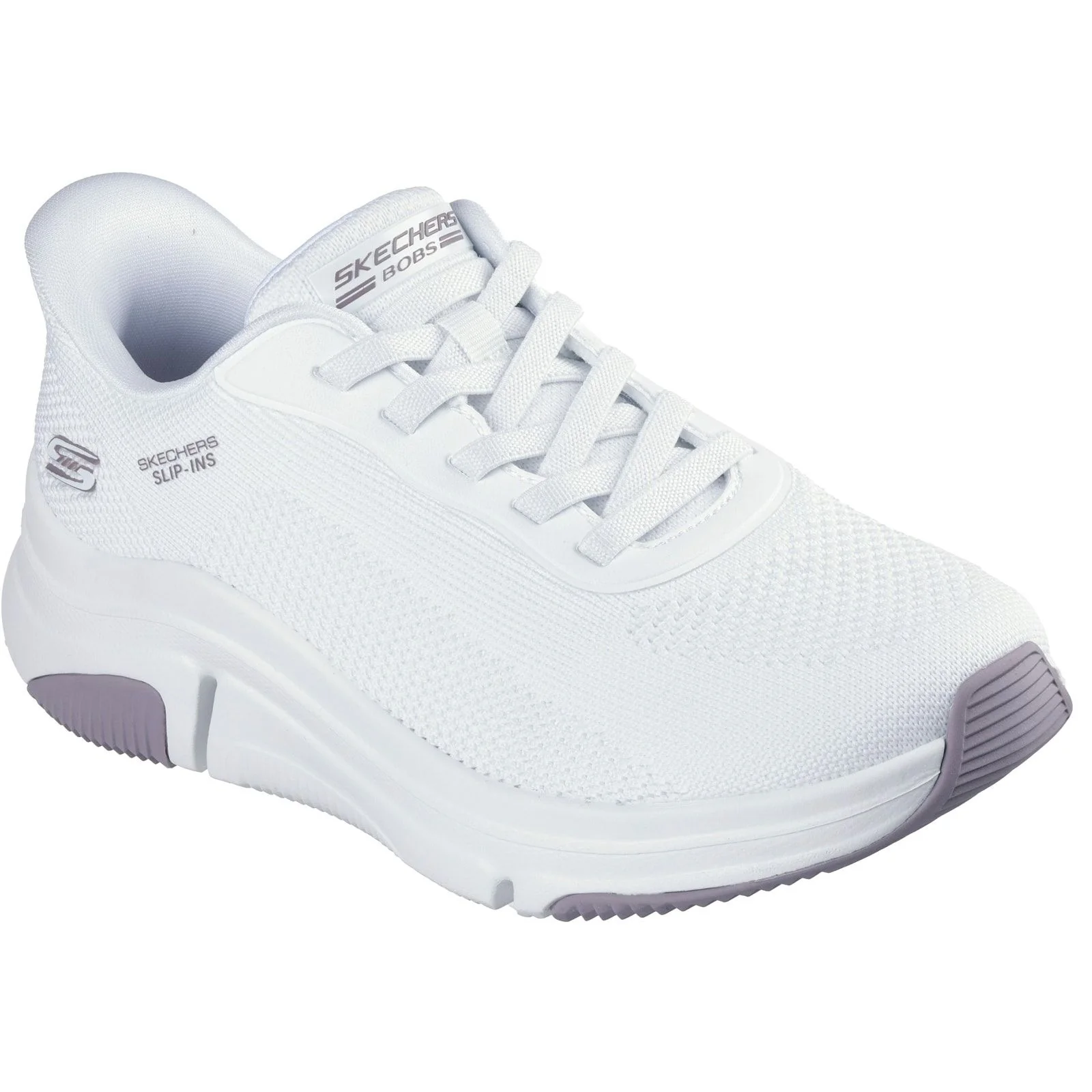 Skechers Womens BOBS Sparrow Flex Too You Trainers White - Image 5