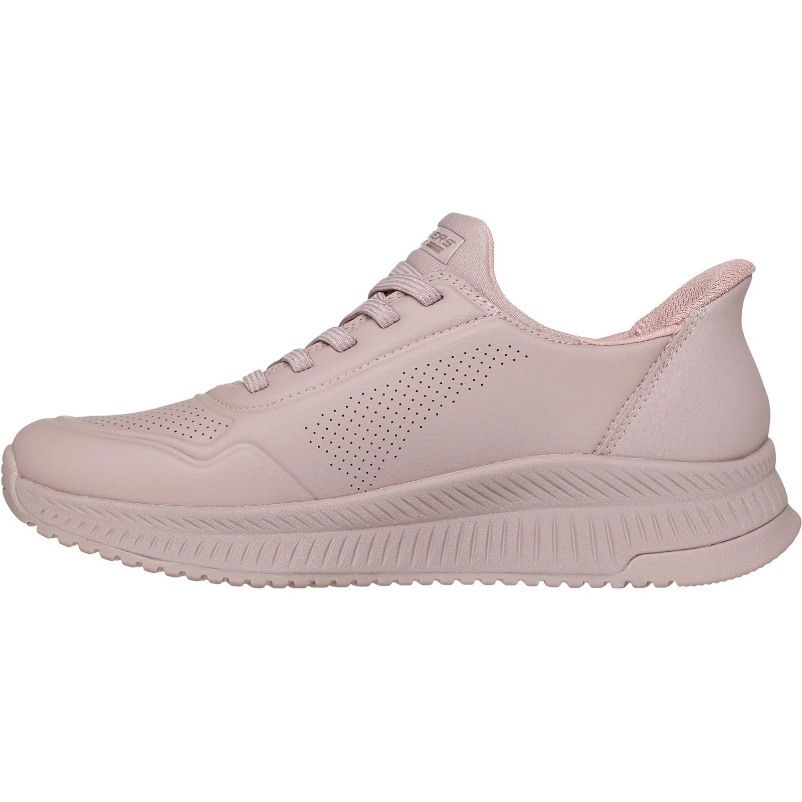 Skechers Womens BOBS Squad 4 Key Look Trainers Blush - Image 2