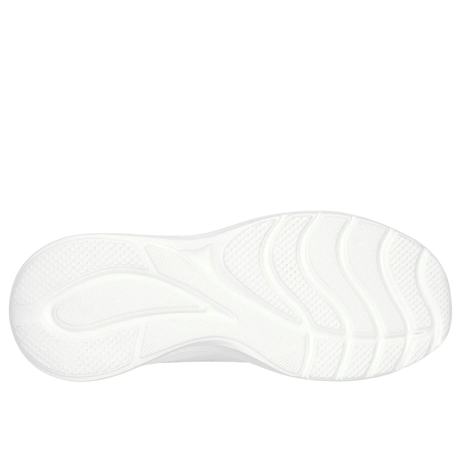 Skechers Womens Bobs Squad Waves Still Wading Trainers White - Image 3