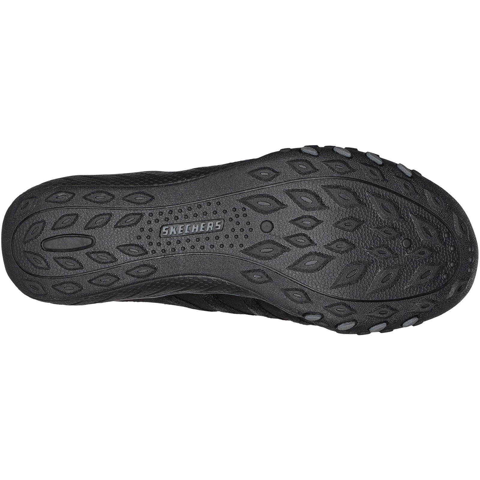 Skechers Womens Breathe-Easy - Roll-With-Me Shoe Black - Image 4