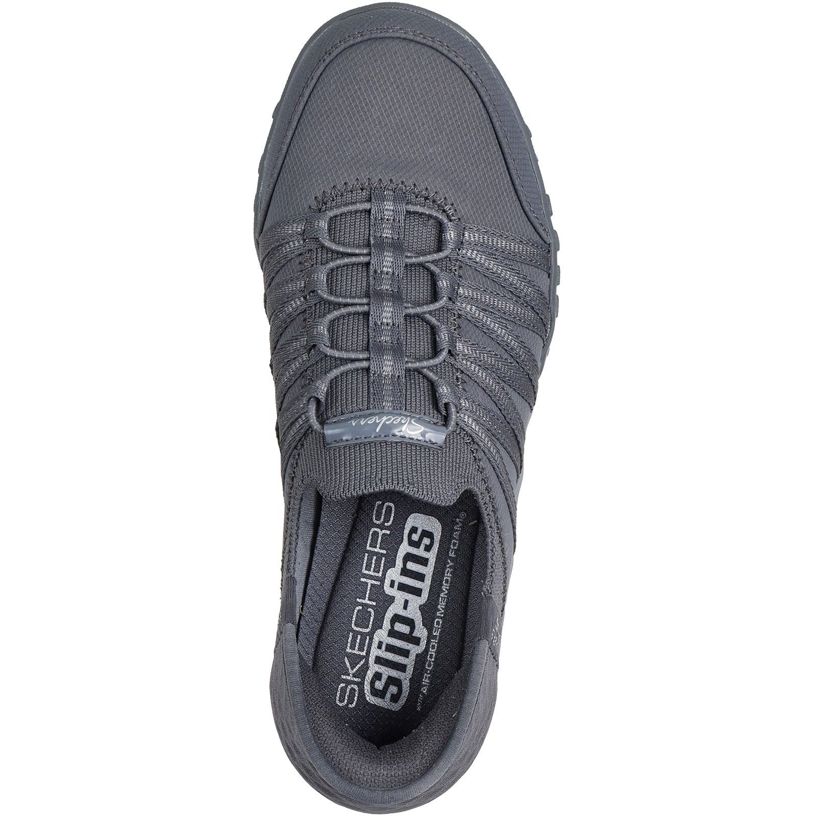 Skechers Womens Breathe-Easy - Roll-With-Me Shoe Charcoal - Image 4