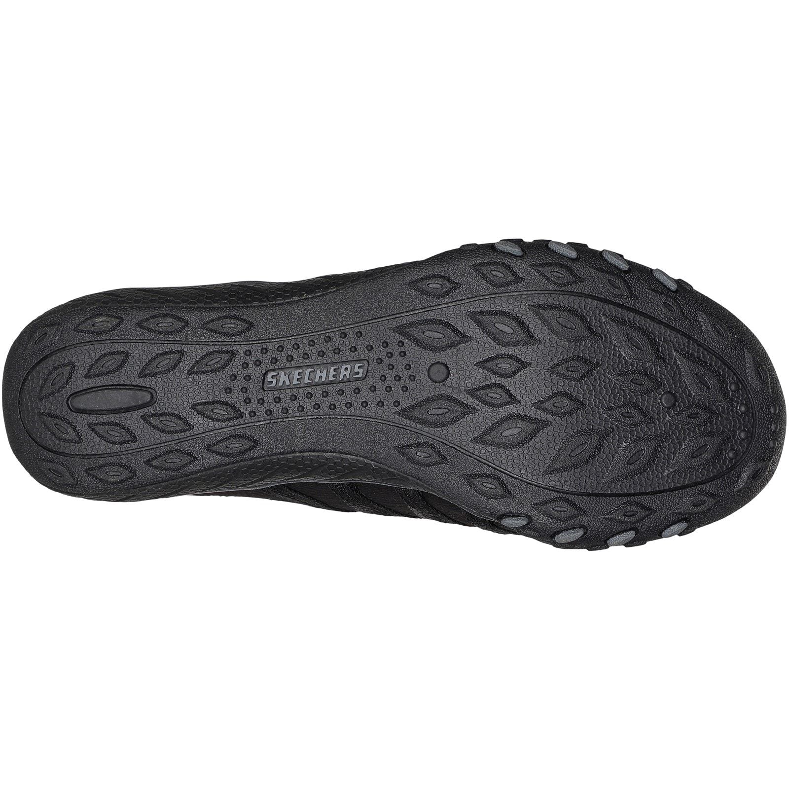 Skechers Womens Breathe-Easy Roll-With-Me Shoes Black - Image 3