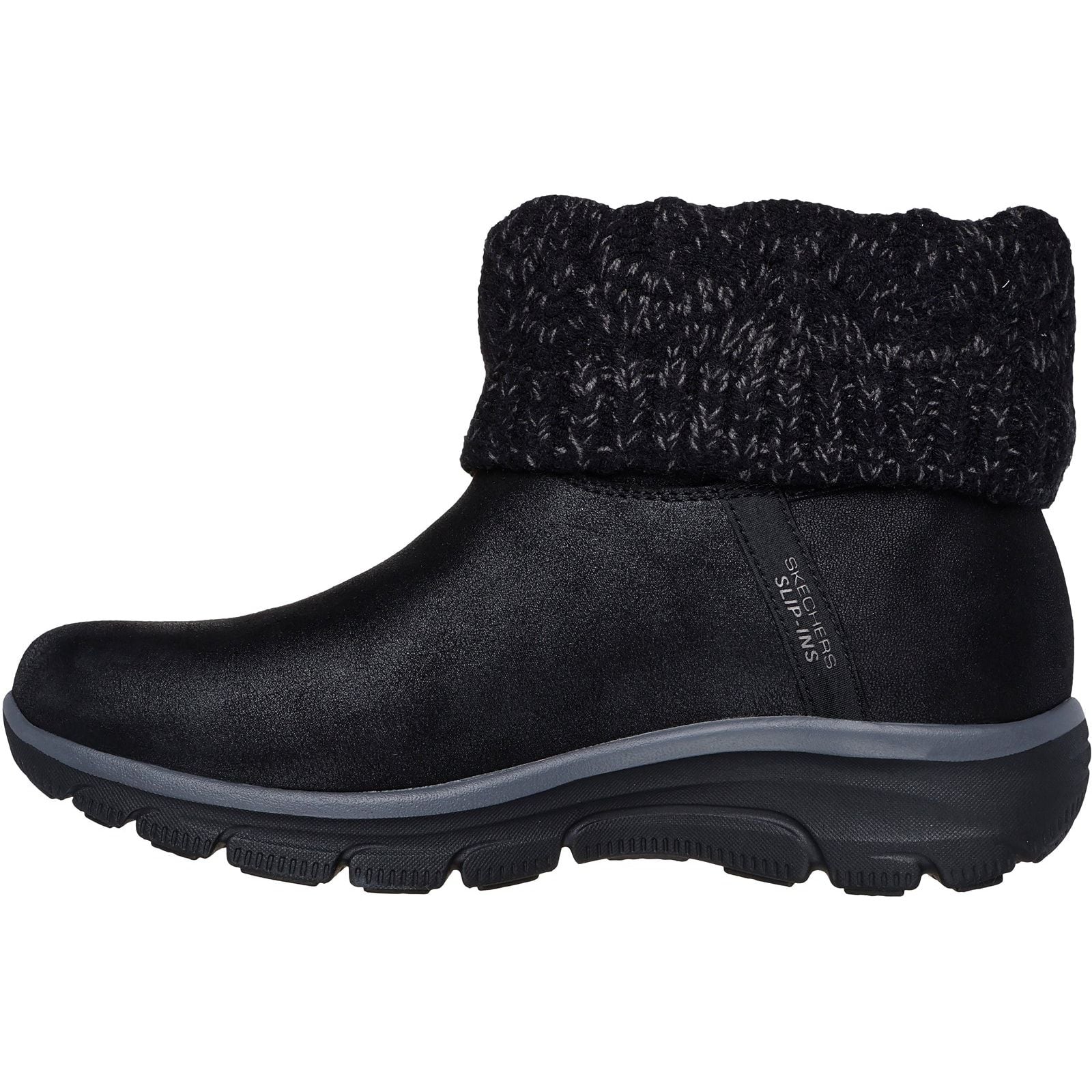 Skechers Womens Easy Going Cozy Weather 2 Boots Black - Image 2