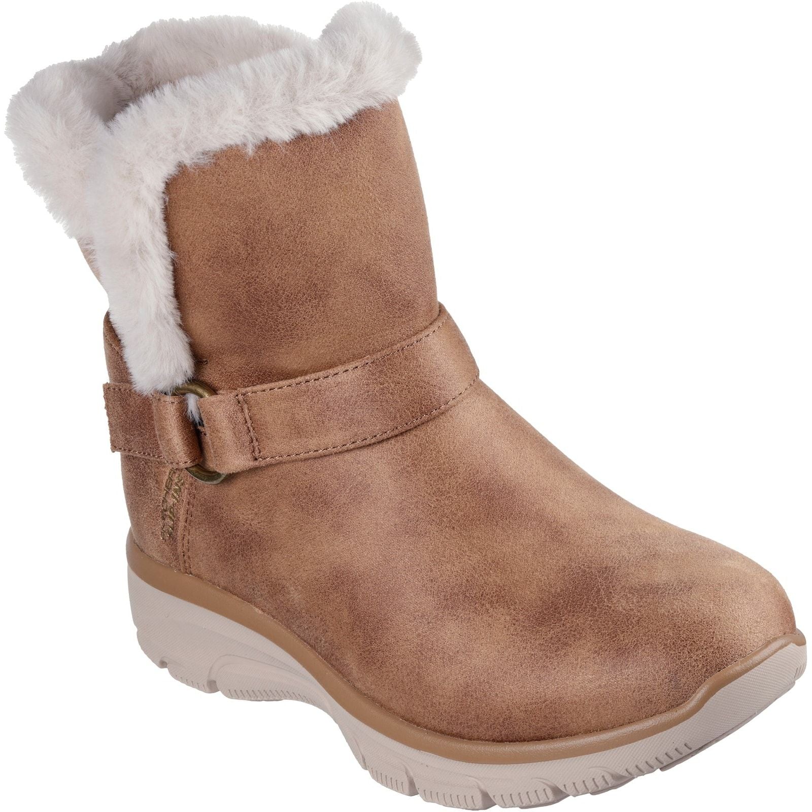 Skechers Womens Easy Going Dreamers Move Ankle Boots Chestnut - Image 5