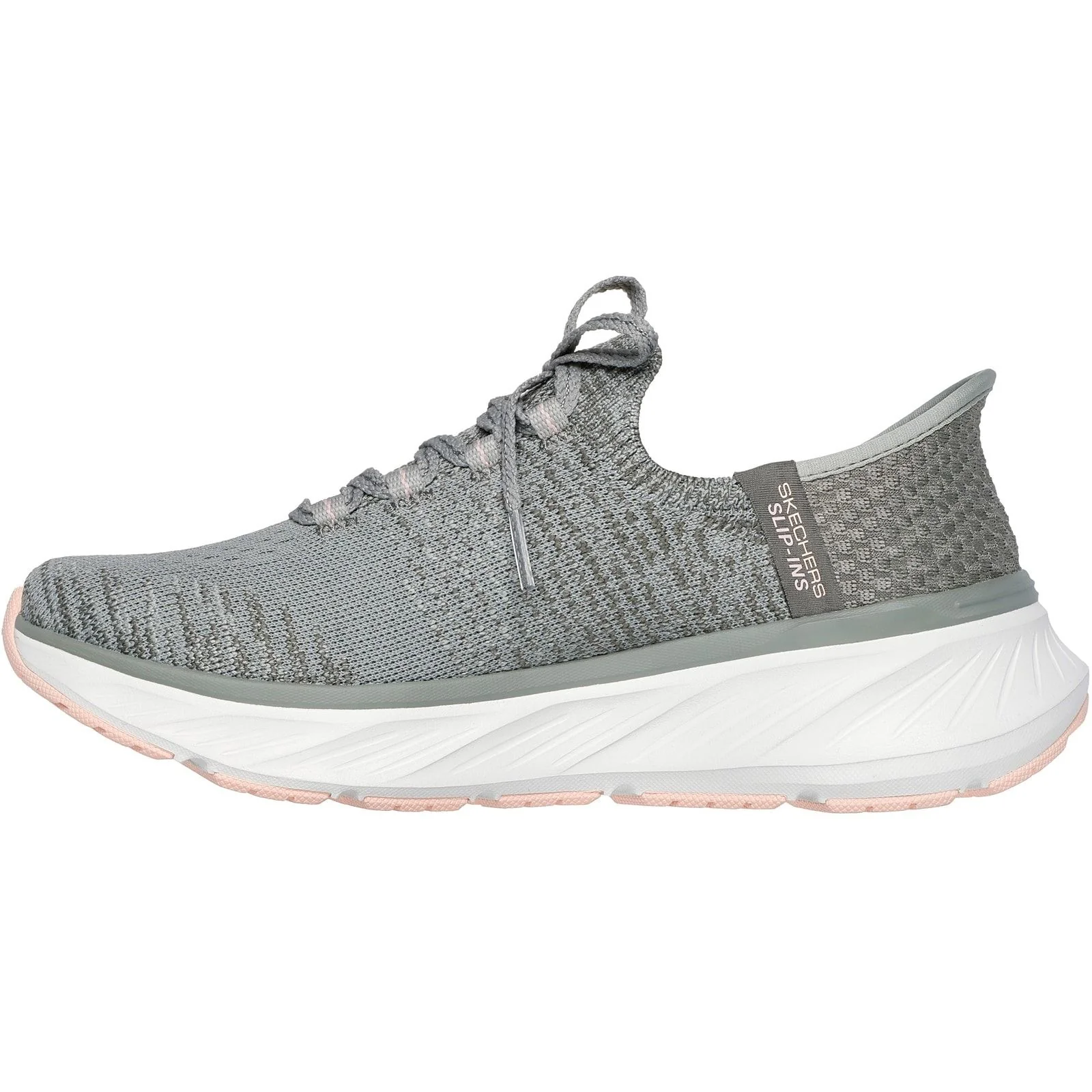 Skechers Womens Edgeride Impression Shoes Green/Orange - Image 2