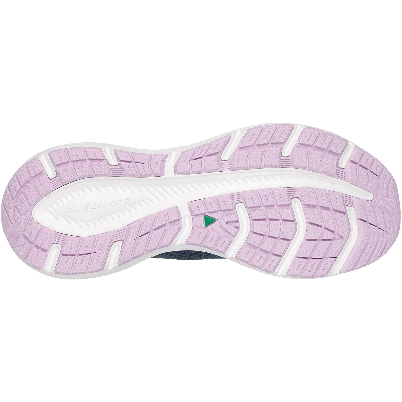 Skechers Womens Edgeride Impression Shoes Navy/Lavender - Image 3
