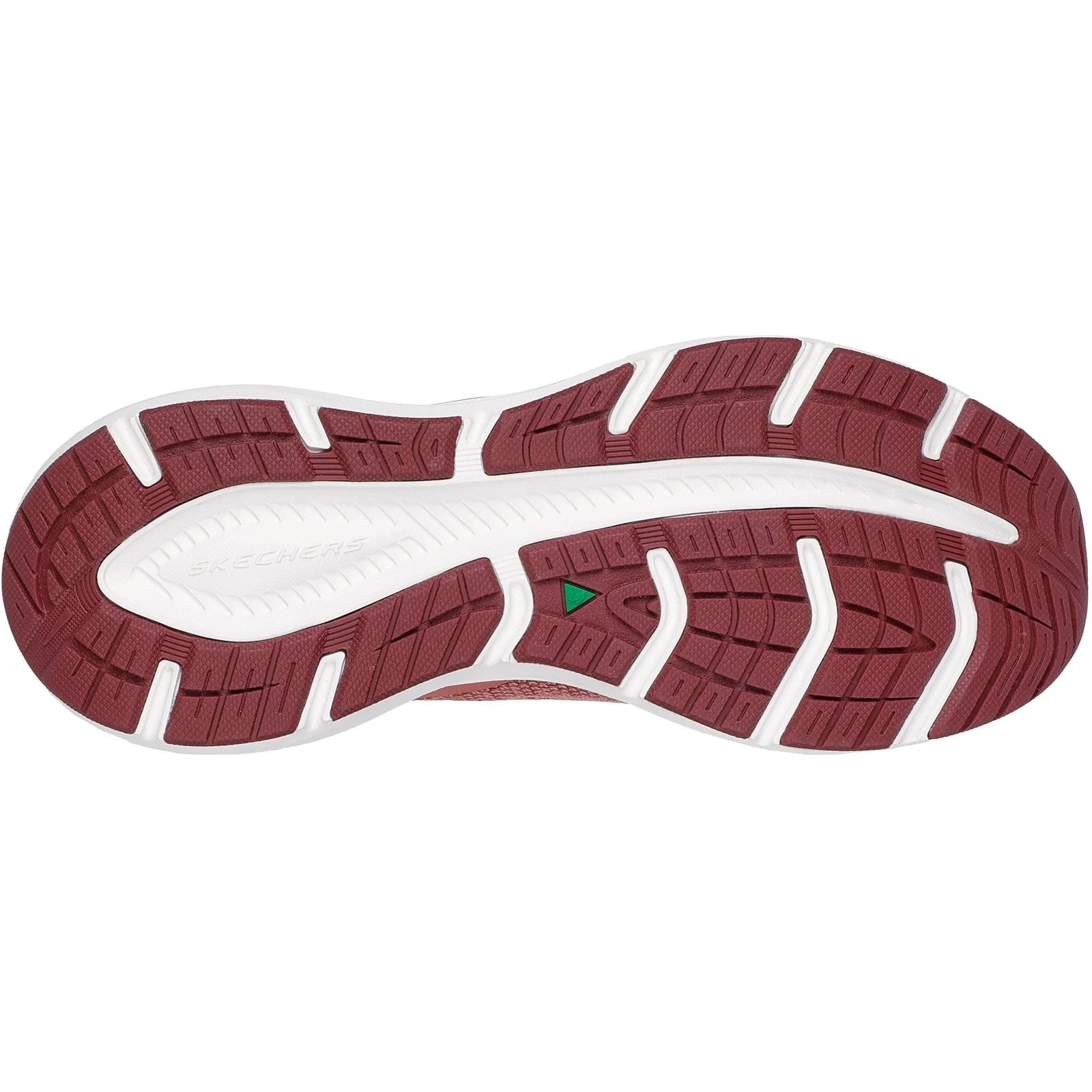 Skechers Womens Edgeride Power Flow Trainers Dark Mauve - Image 3