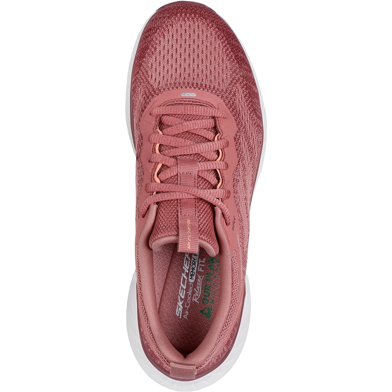 Skechers Womens Edgeride Power Flow Trainers Dark Mauve - Image 4