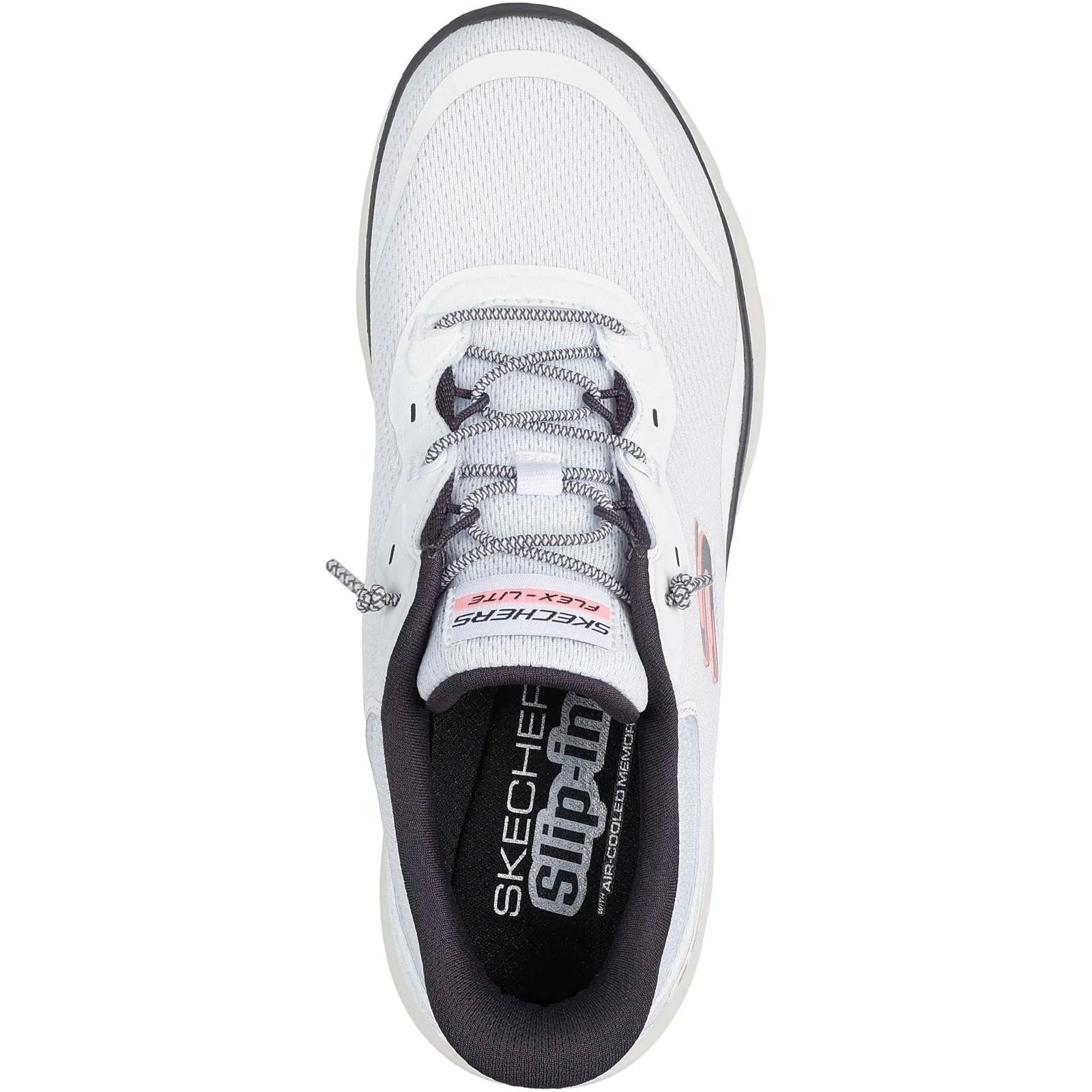 Skechers Womens Flex Appeal 5.0 Easy Breezy Trainer White/Multi - Image 3