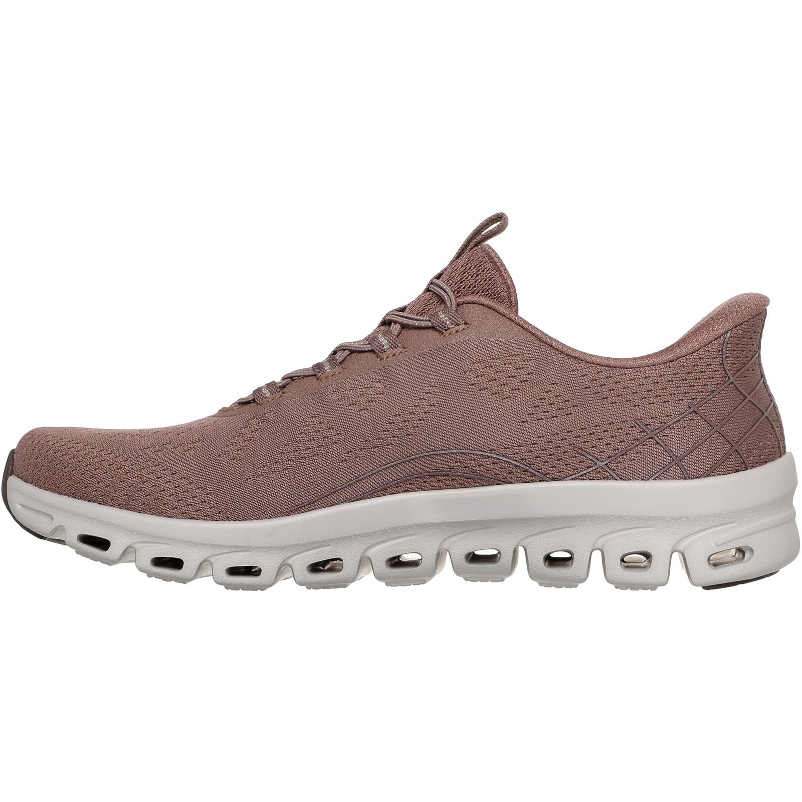 Skechers Womens Glide-Step Elevate Amaze Trainers Brown - Image 2
