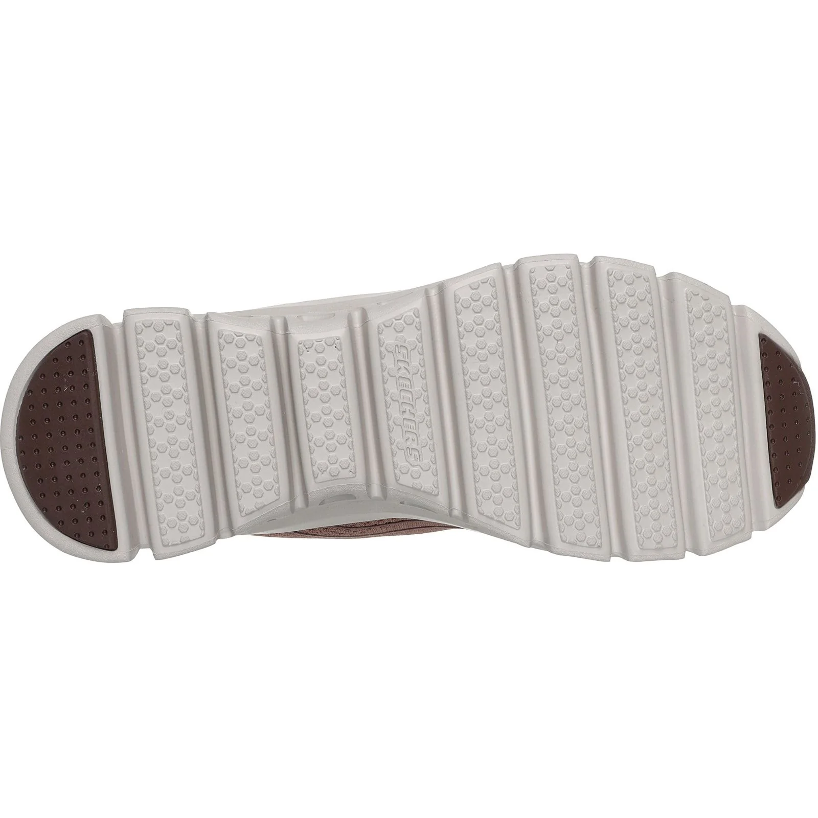 Skechers Womens Glide-Step Elevate Amaze Trainers Brown - Image 4