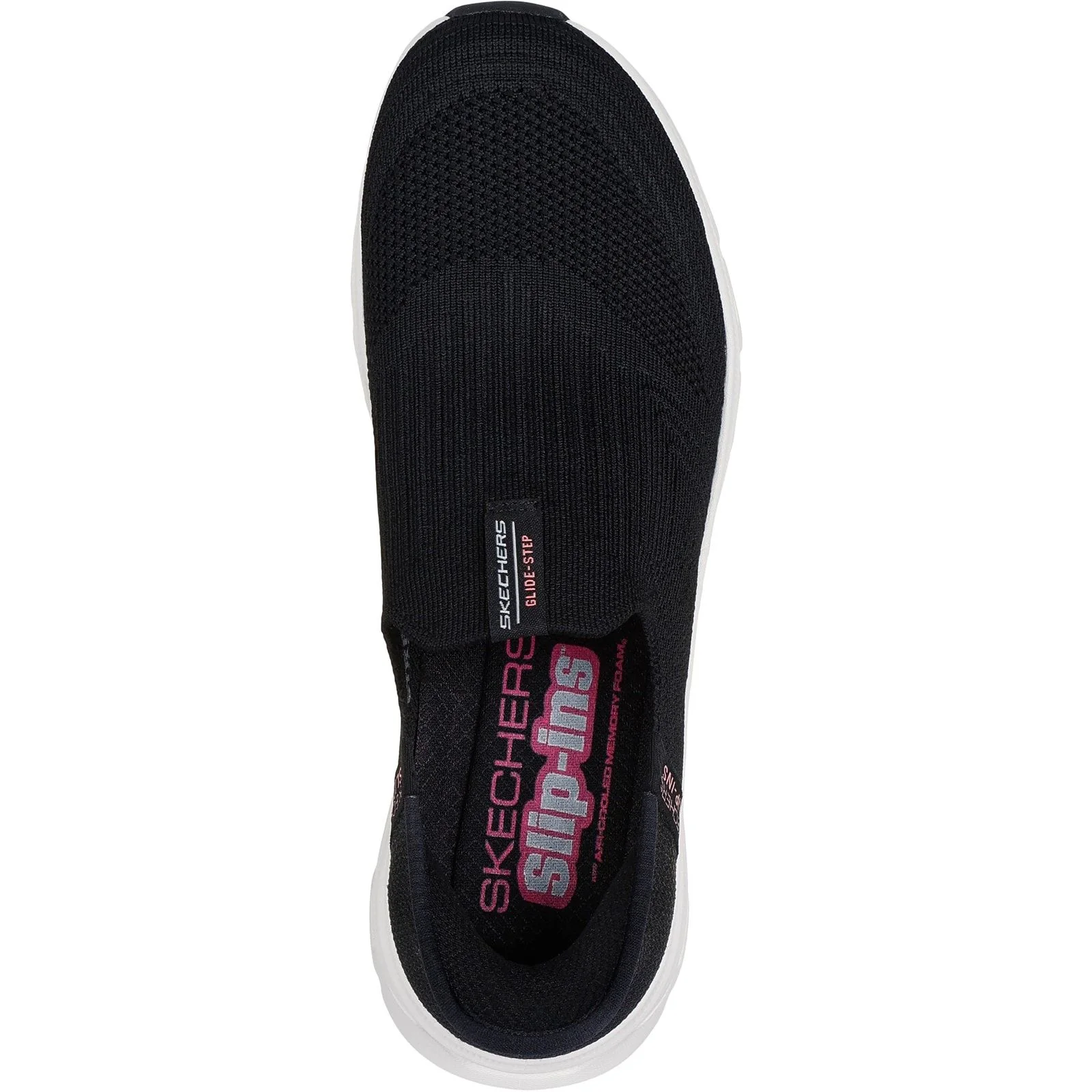 Skechers Womens Glide-Step Pro Everyday Trainer Black - Image 4