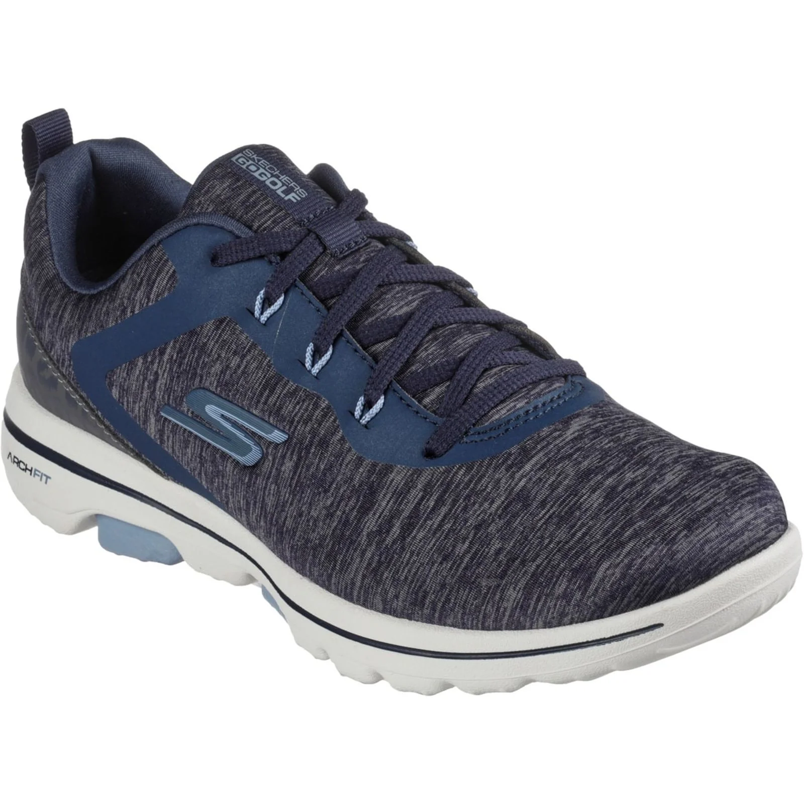 Skechers Womens Go Golf Walk 5 Golf Shoes Navy/Blue - Image 5