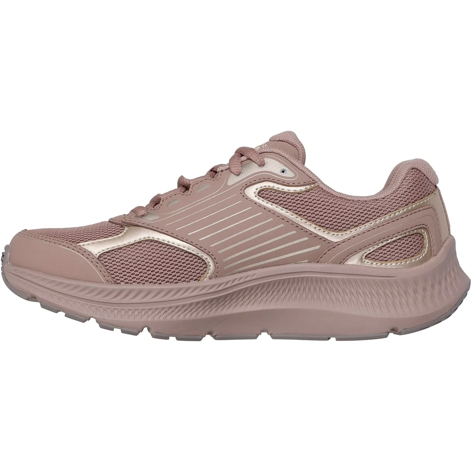 Skechers Womens GO RUN Consistent 2.0 Advantage Trainer Light Brown/Gold - Image 2