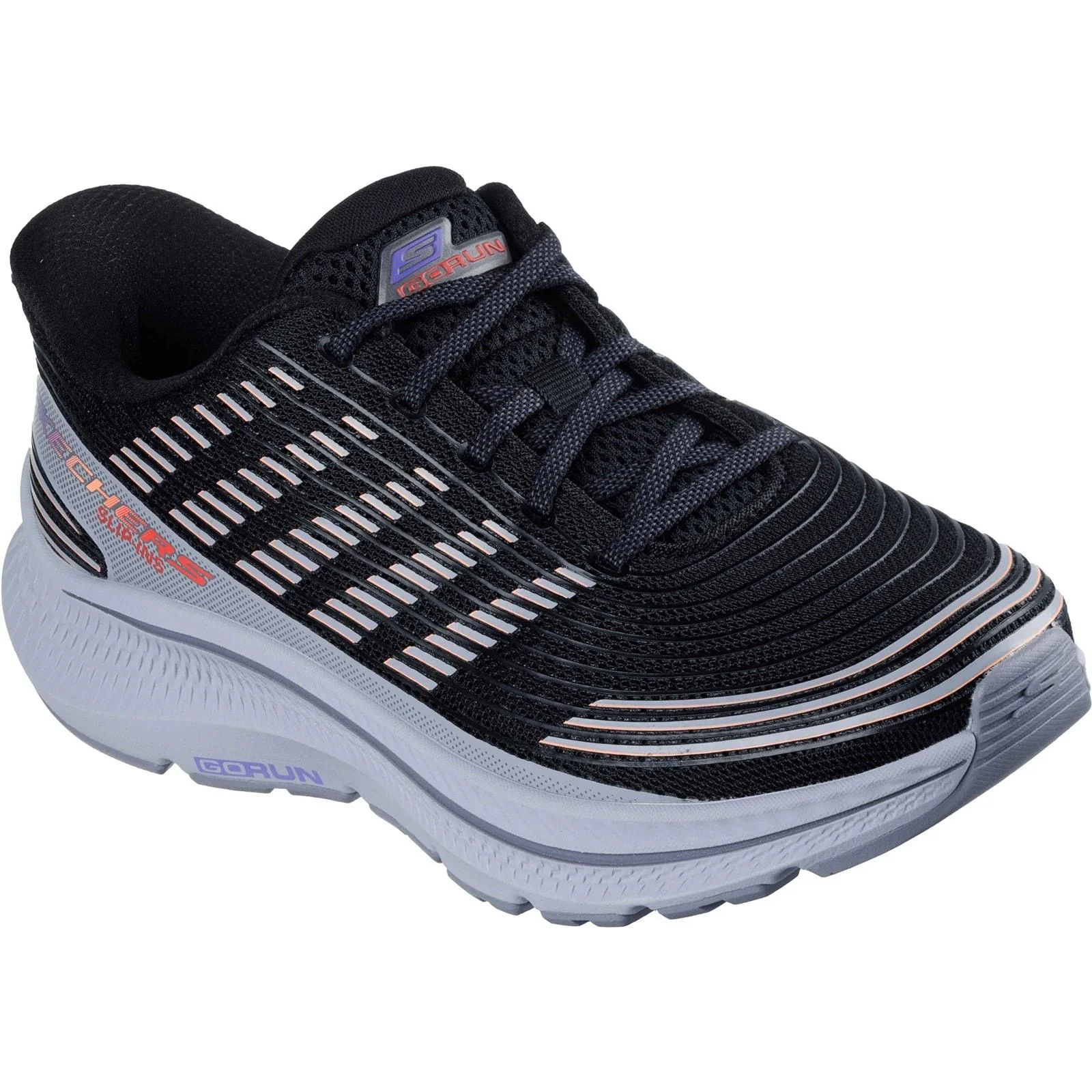 Skechers Womens GO RUN Consistent 2.0 - Senna Trainer Black/Multi - Image 5