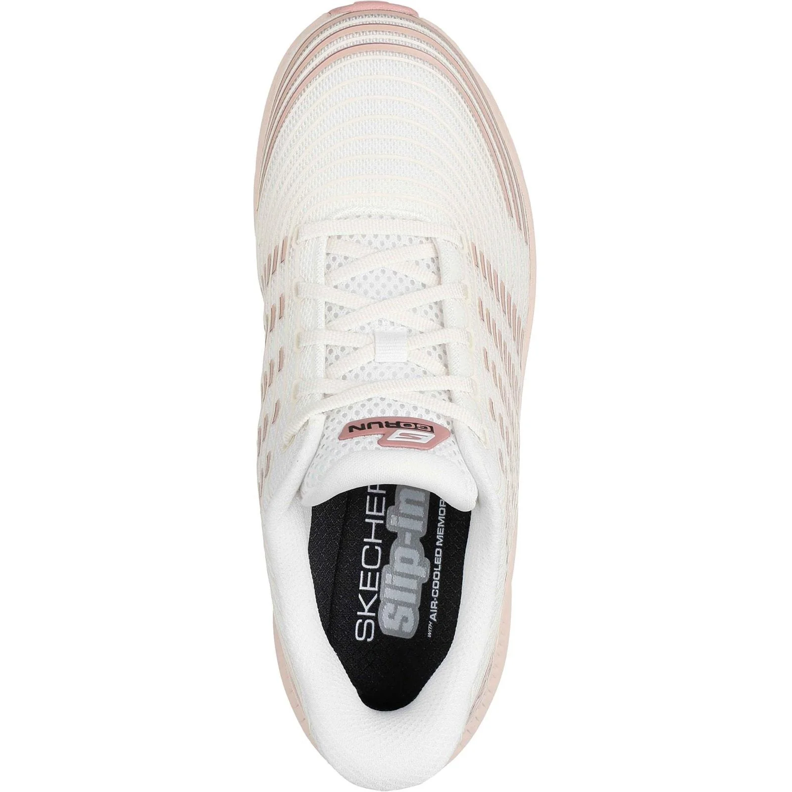 Skechers Womens GO RUN Consistent 2.0 - Senna Trainer Natural - Image 3