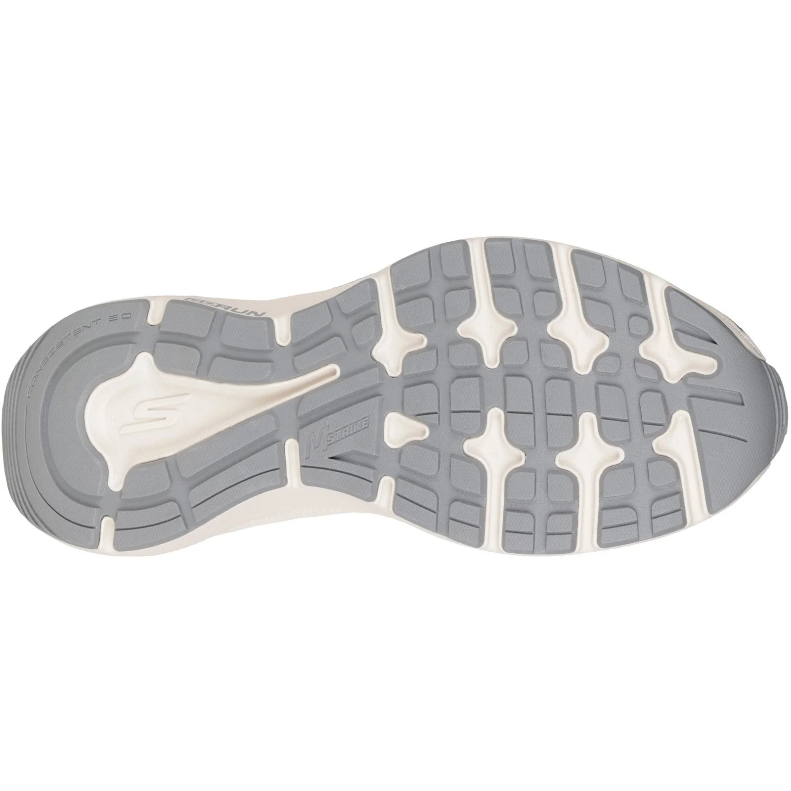 Skechers Womens GO RUN Consistent 2.0 Volt Trainer Silver/Navy - Image 4