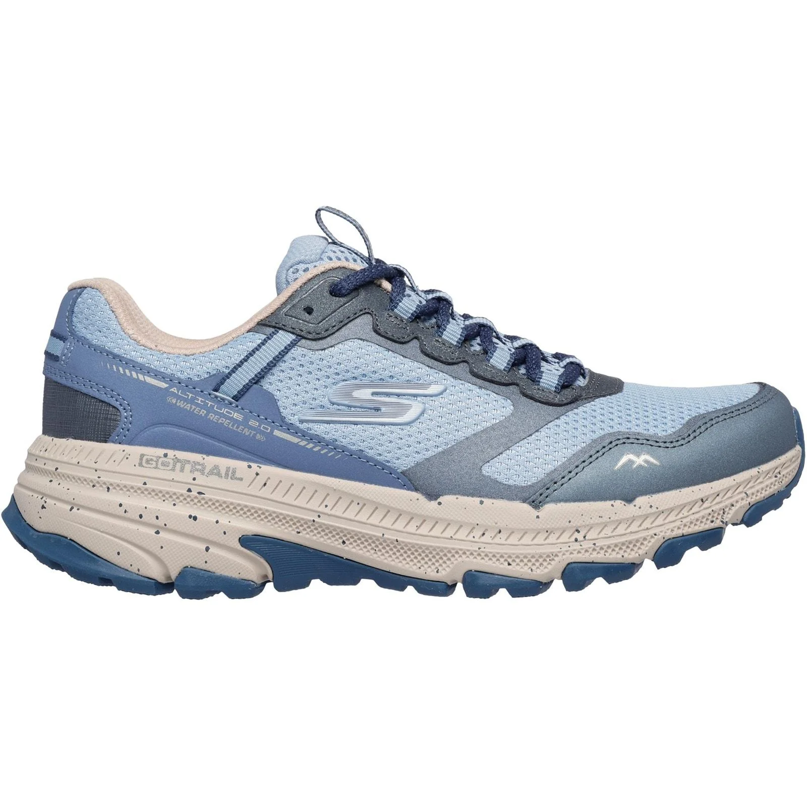 Skechers Womens GO RUN Trail Altitude 2.0 Ravine Trainers Slate