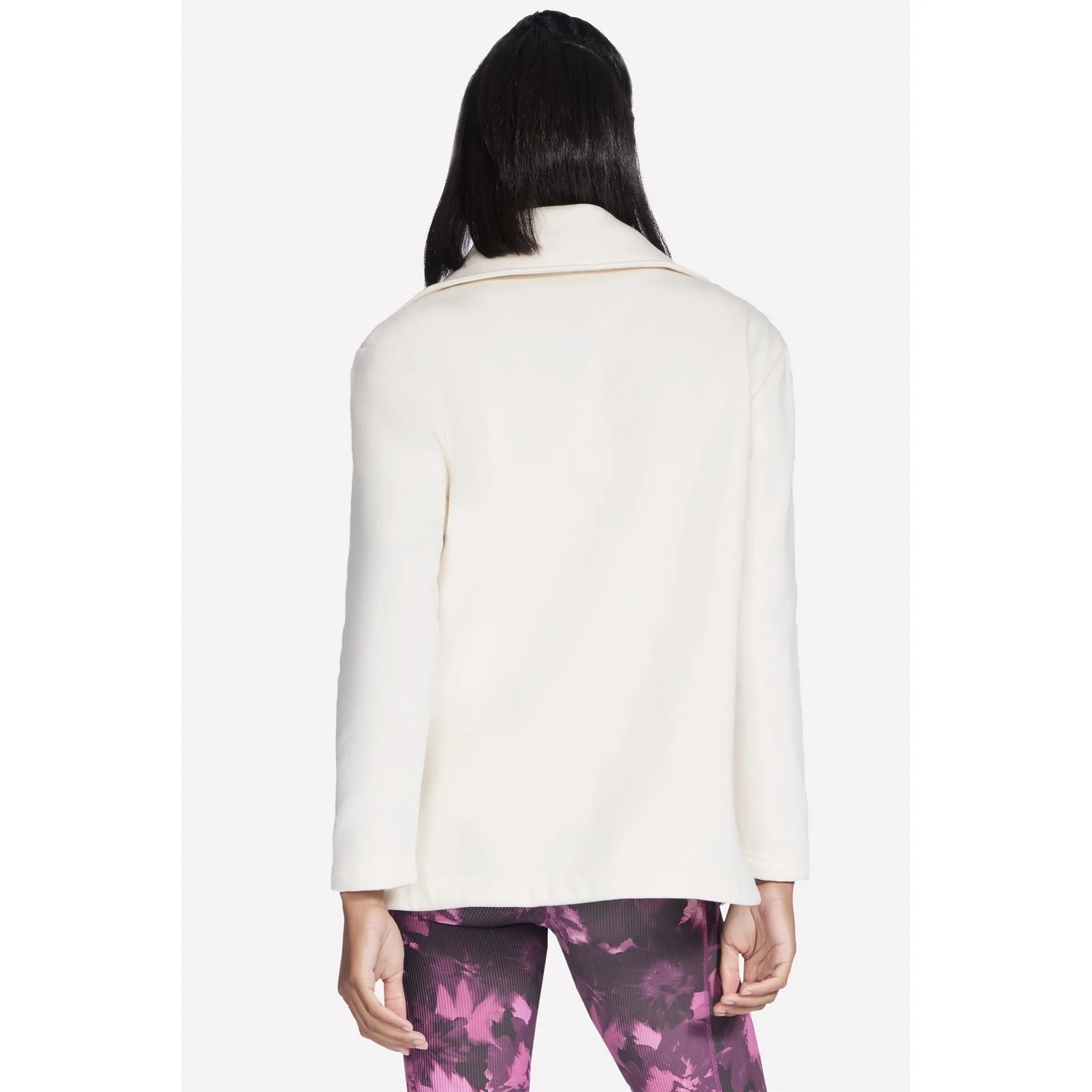 Skechers Womens GO SNUGGLE Tunic Jacket Off White - Image 2