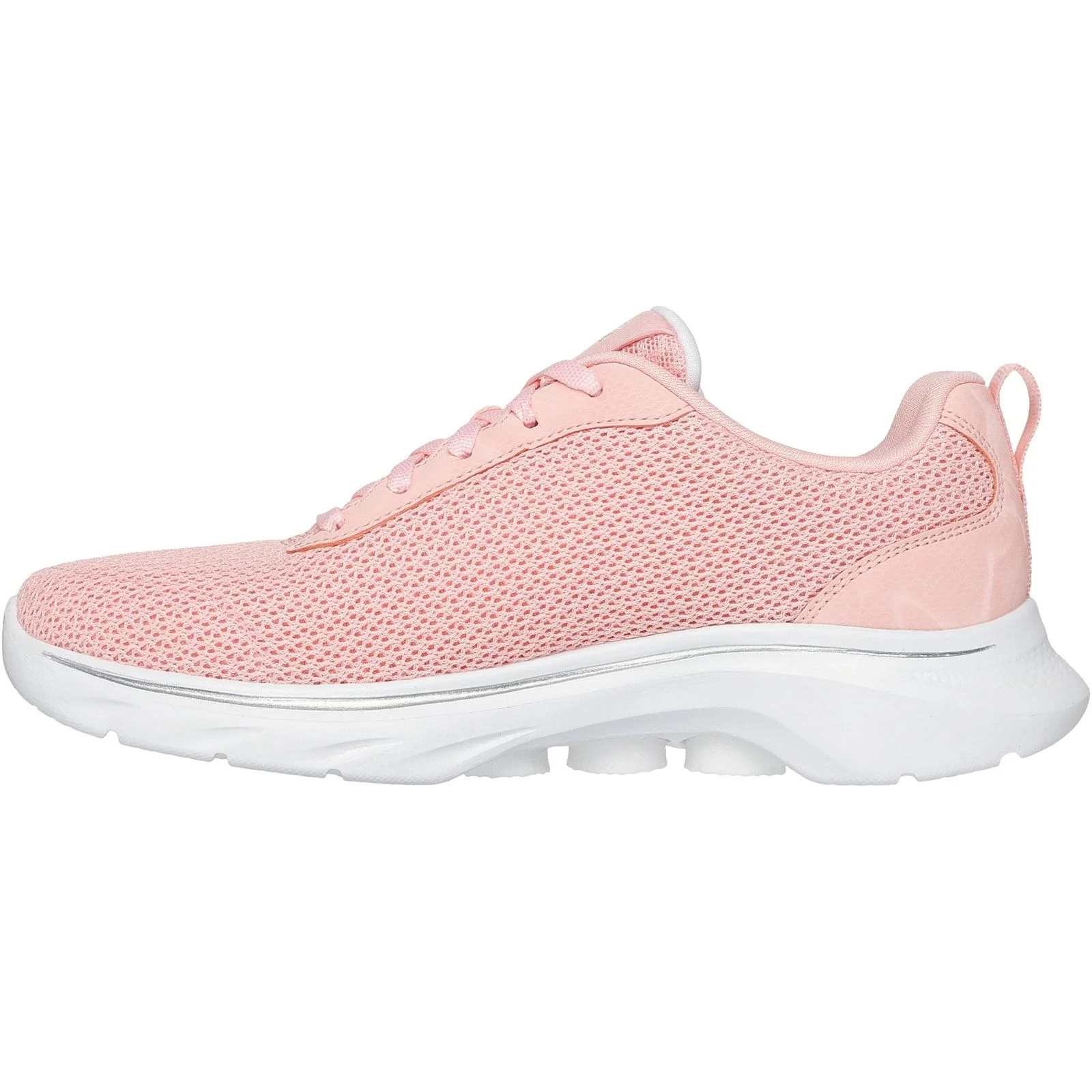 Skechers Womens Go Walk 7 Kaylor Trainer Peach - Image 2