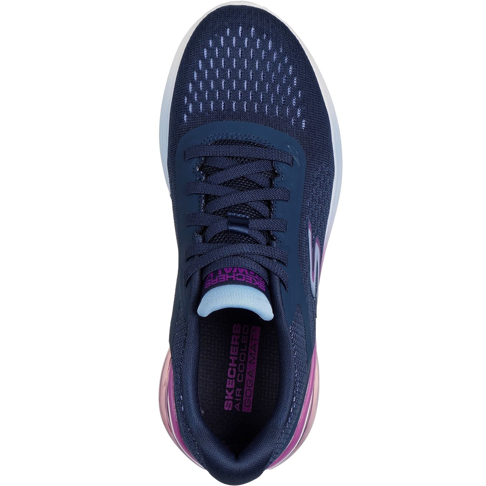 Skechers Womens Go Walk Air 3.0 Trainers Navy/Purple - Image 4