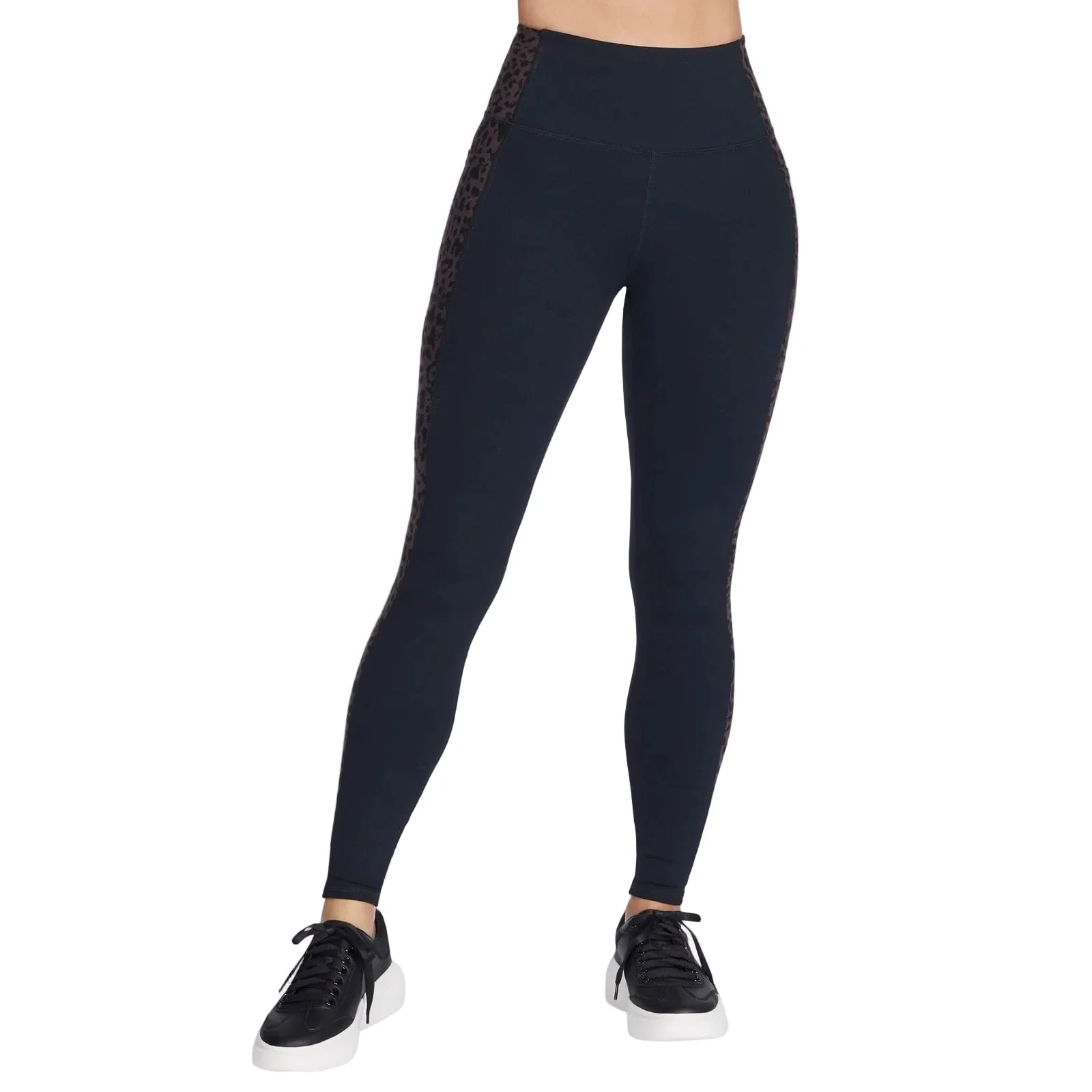 Skechers Womens GO WALK Cheetah Legging Cheetah