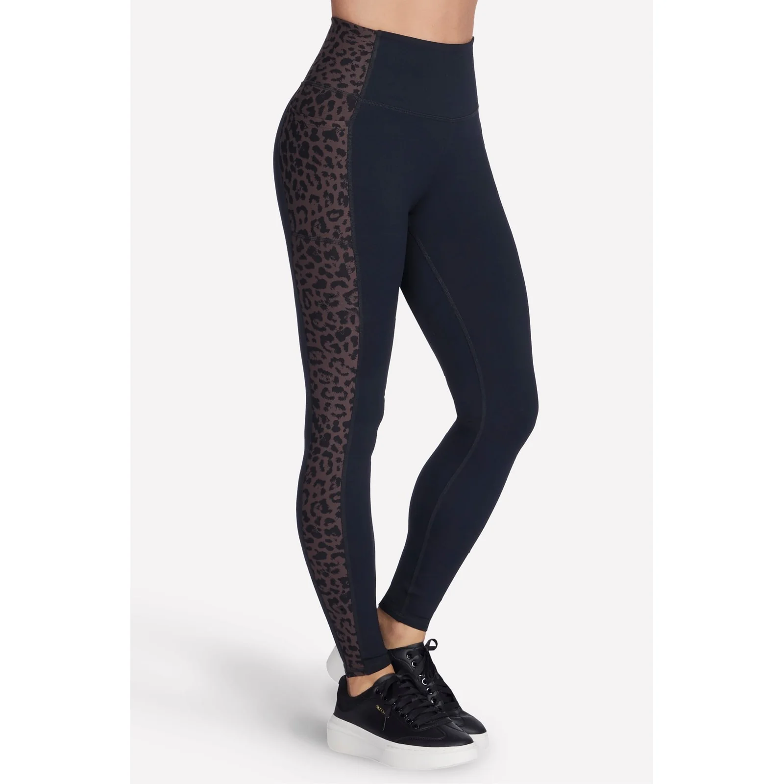 Skechers Womens GO WALK Cheetah Legging Cheetah - Image 3