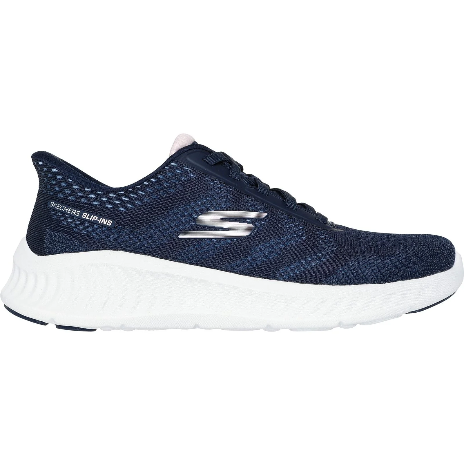 Skechers Womens Go Walk Now Khloe Trainers Navy/White