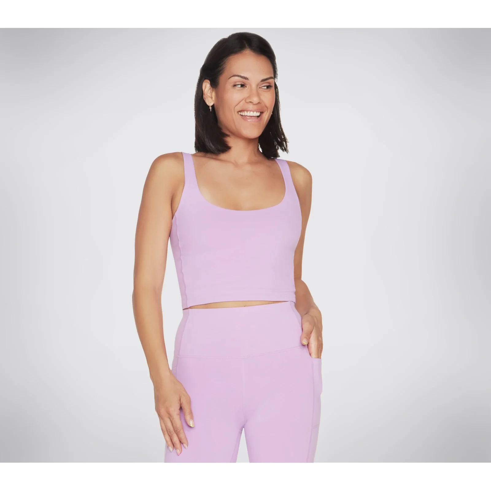 Skechers Womens Goflex Joy Longline Bra African Violet