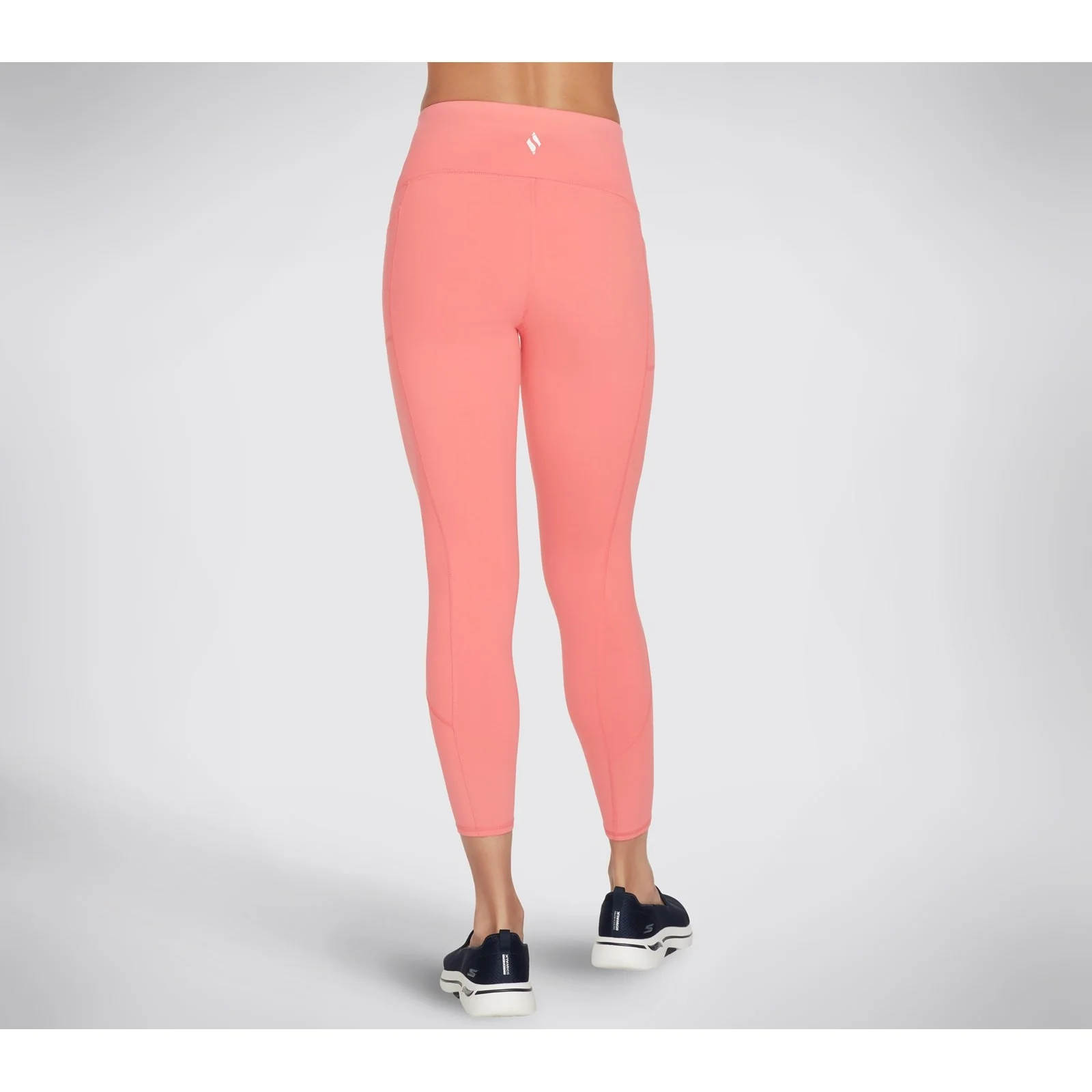 Skechers Womens GOWALK Wear High-Waisted 7/8 Legging Calypso Coral - Image 2