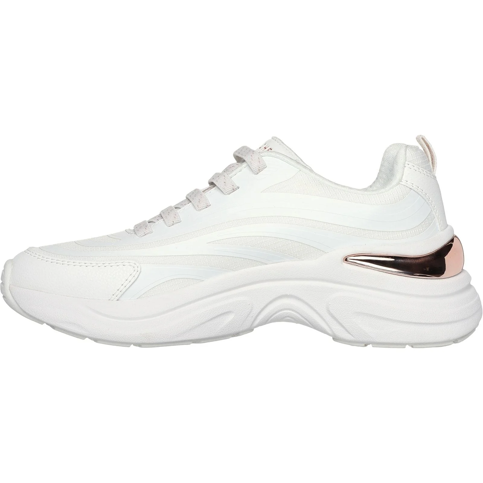 Skechers Womens Hazel Step N Flow Trainer White - Image 2