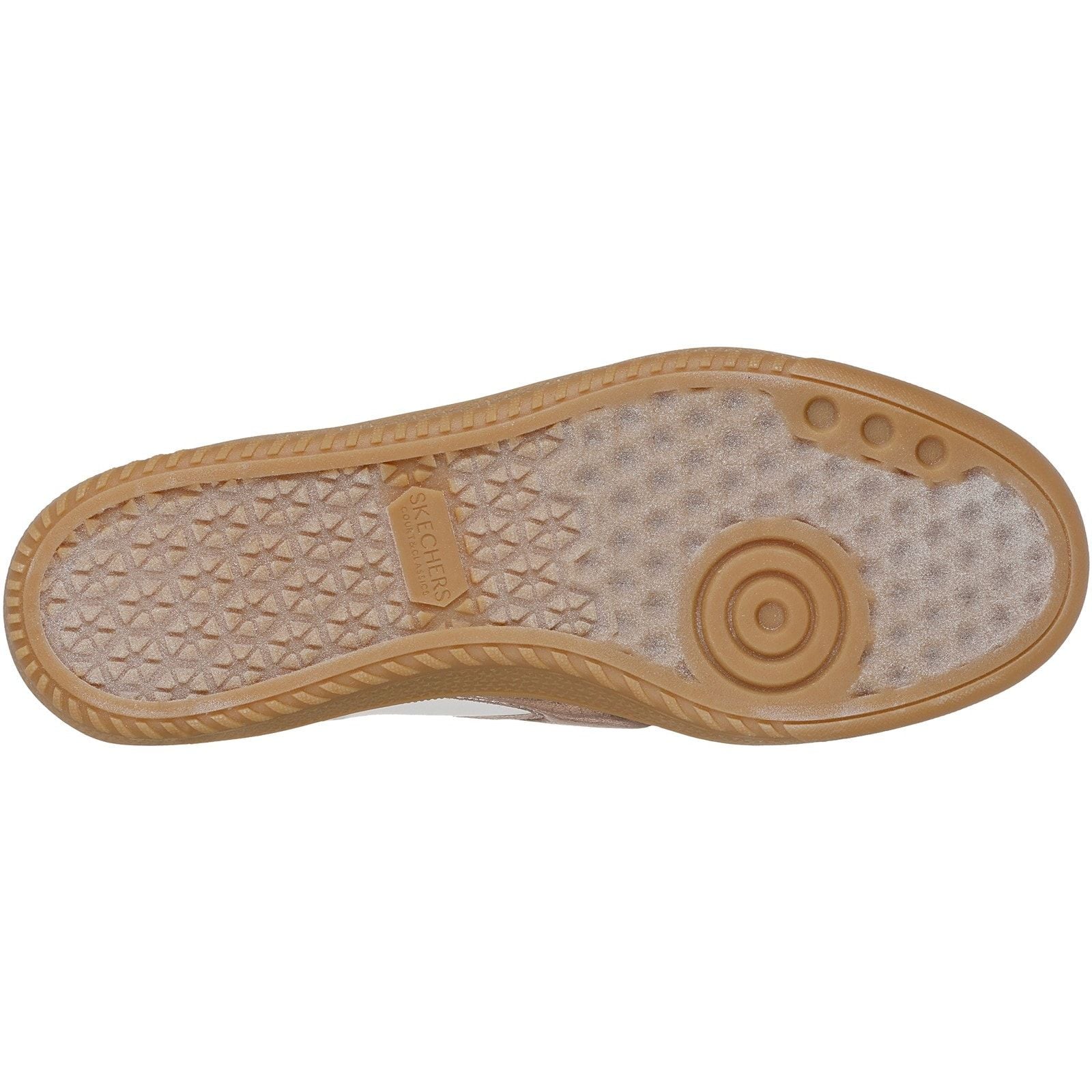 Skechers Womens Hotshot Cool Glow Trainer White/Rose Gold - Image 4