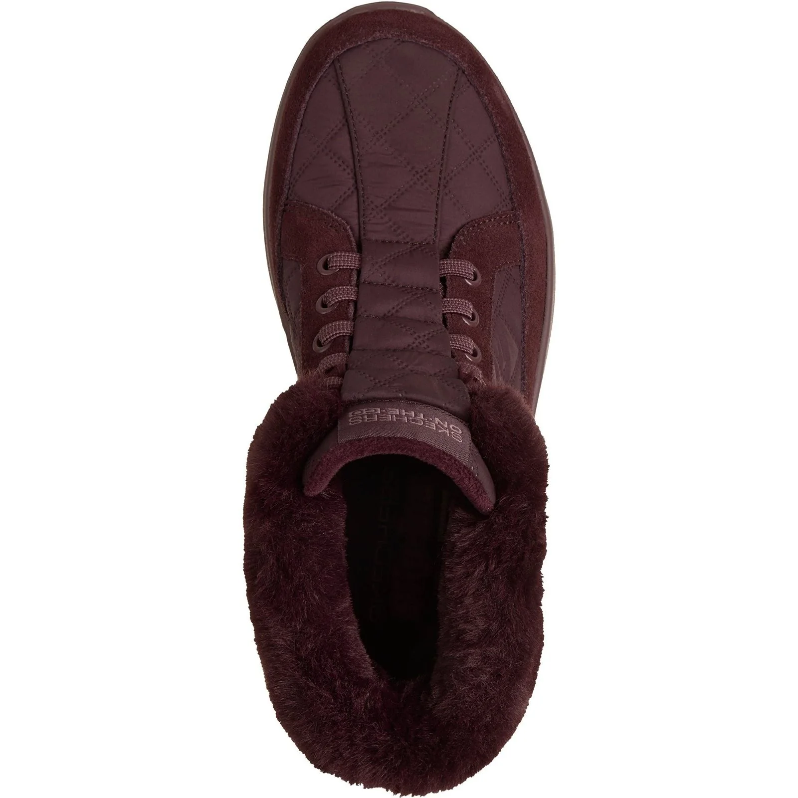 Skechers Womens On-The-Go Encore Elisa Boots Burgundy - Image 3