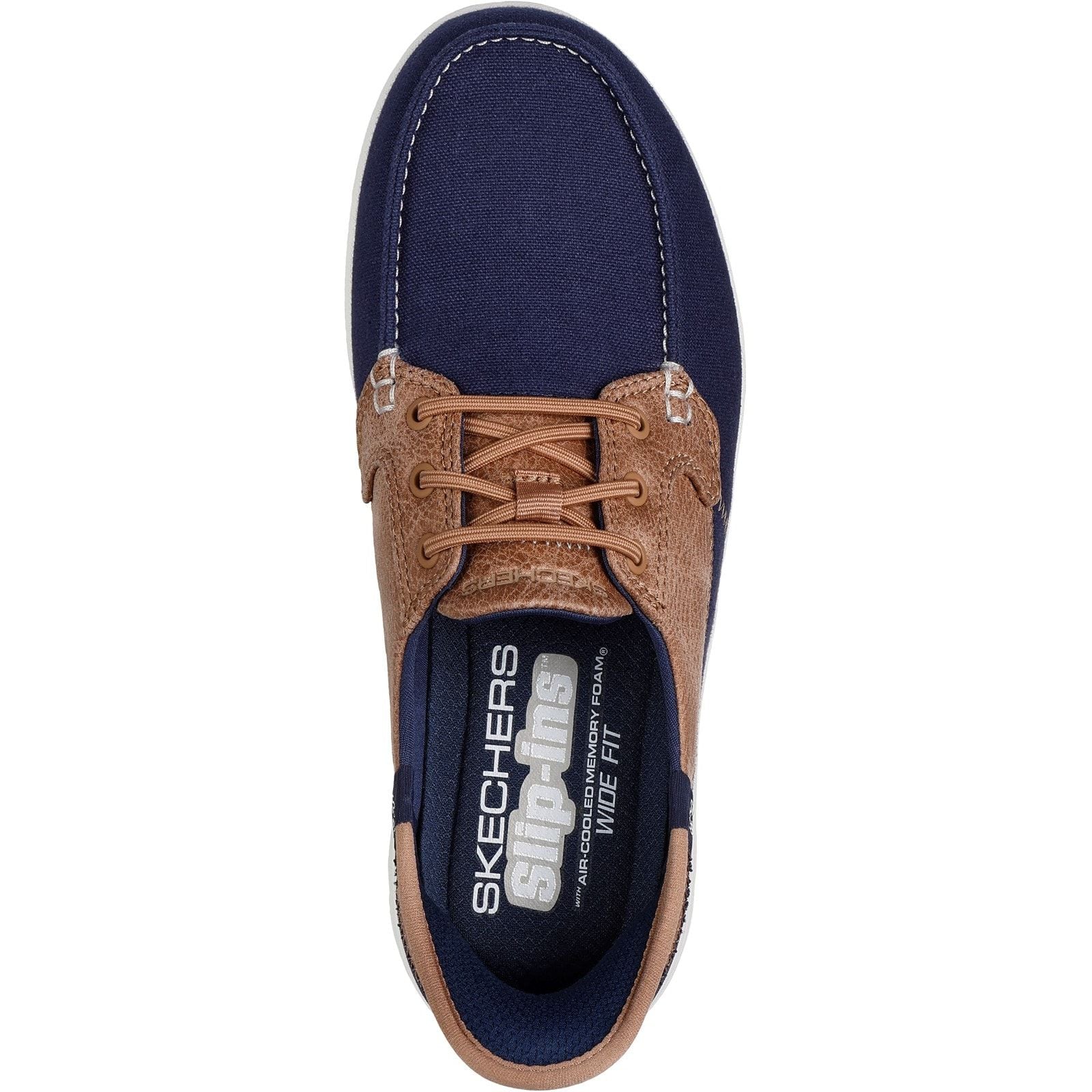 Skechers Womens On-the-GO Flex - Palmilla Boat Shoe Navy - Image 4