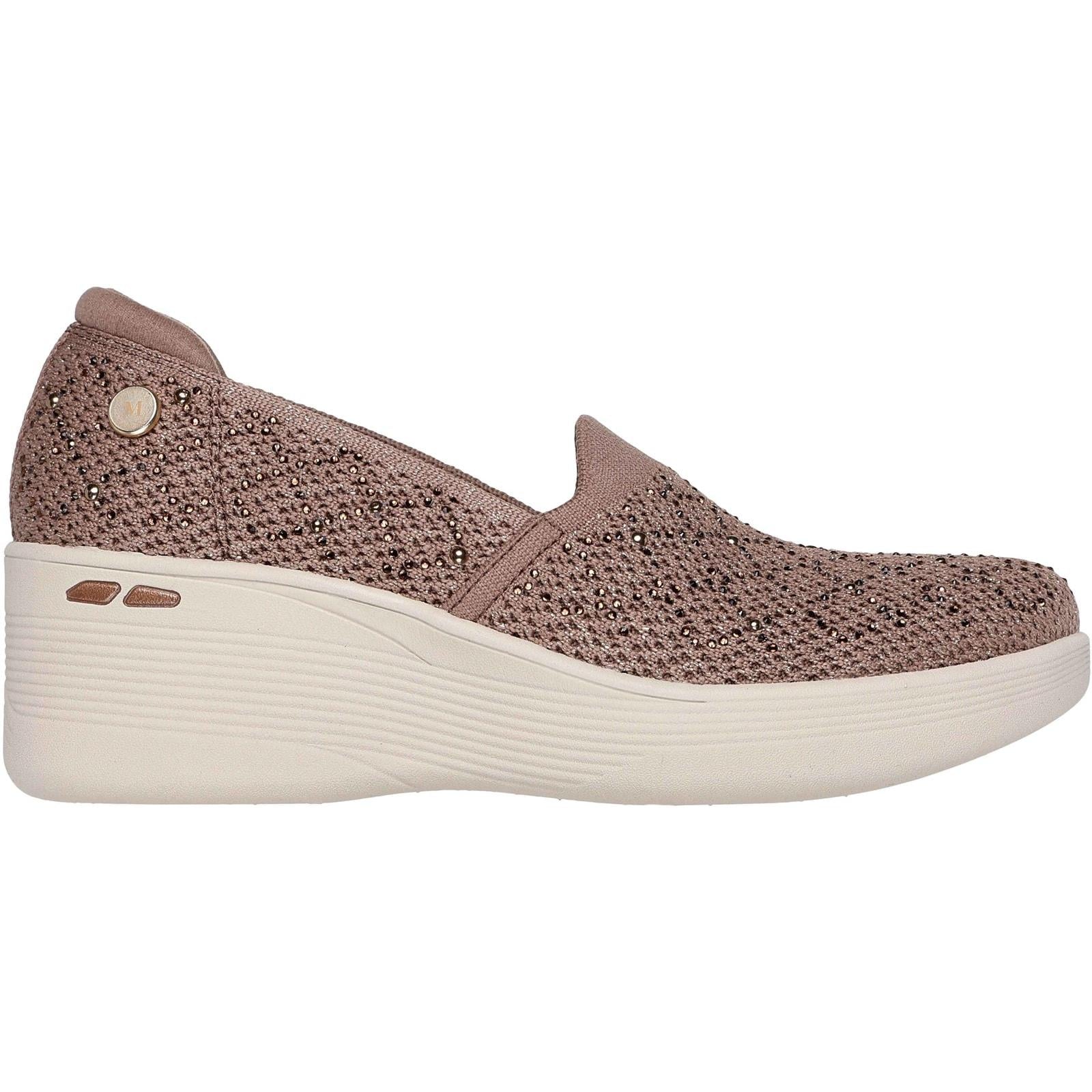 Skechers Womens Pier-Lite My Reflection Shoe Mocha