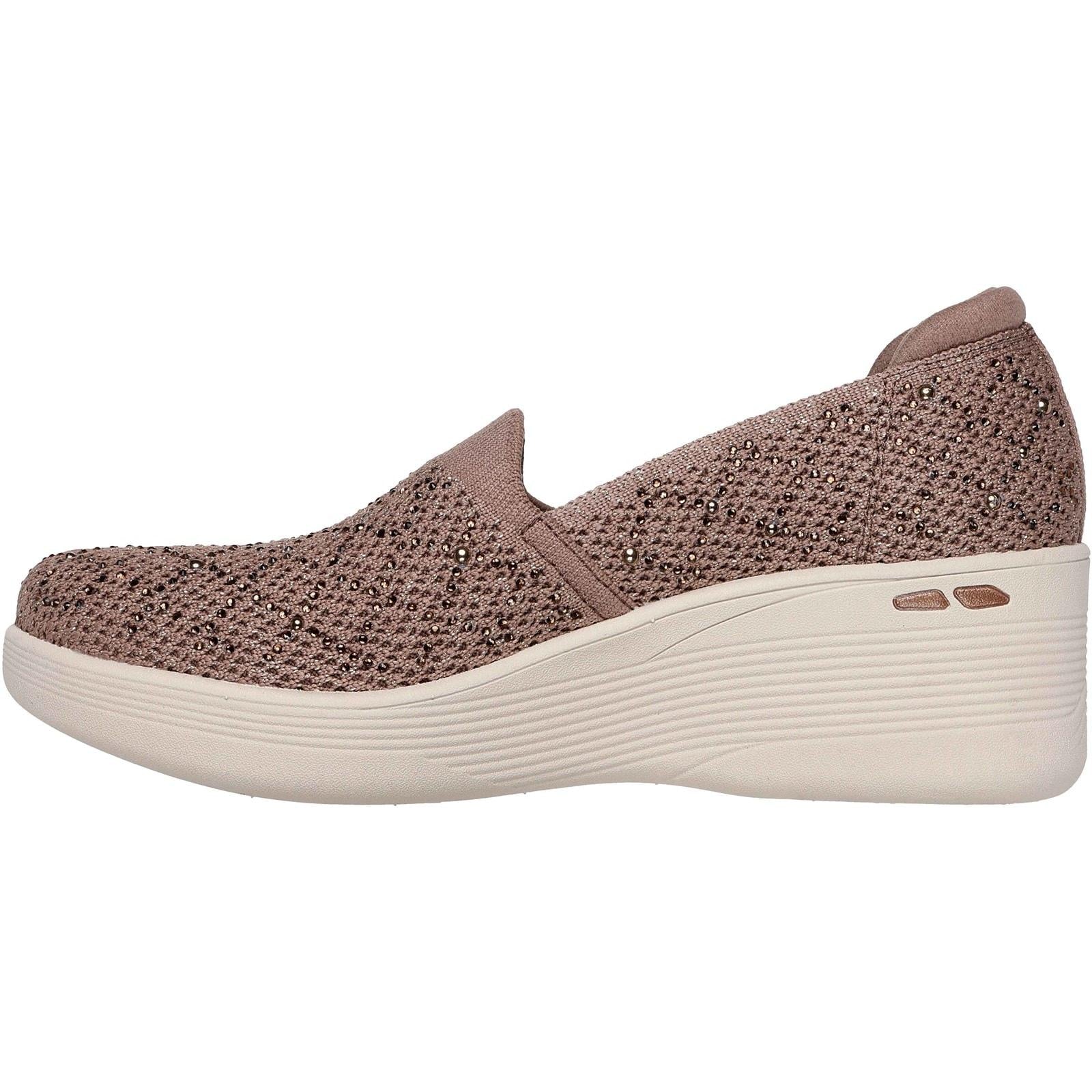 Skechers Womens Pier-Lite My Reflection Shoe Mocha - Image 2