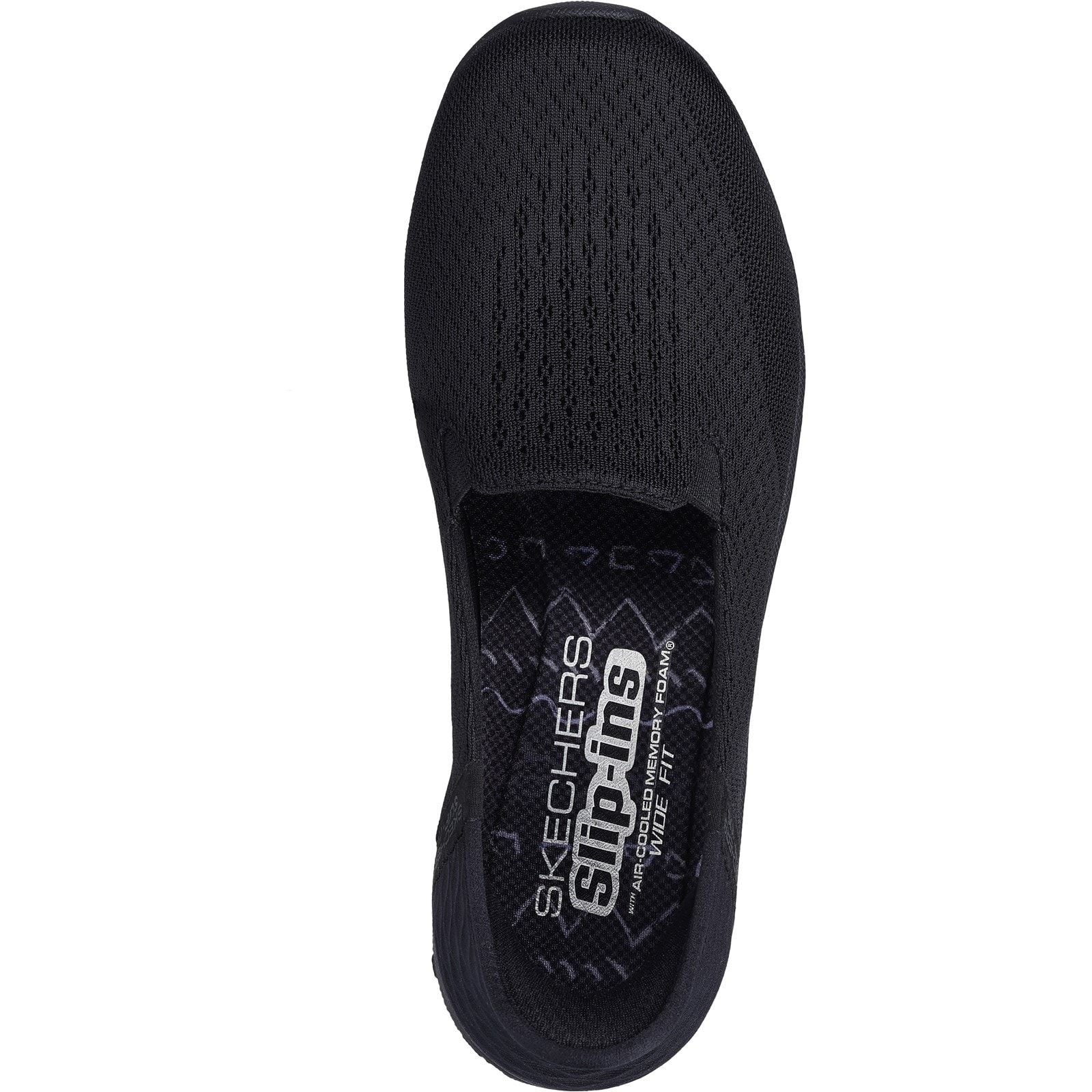 Skechers Womens Reggae Fest 2.0 Guiding Shoes Black - Image 4