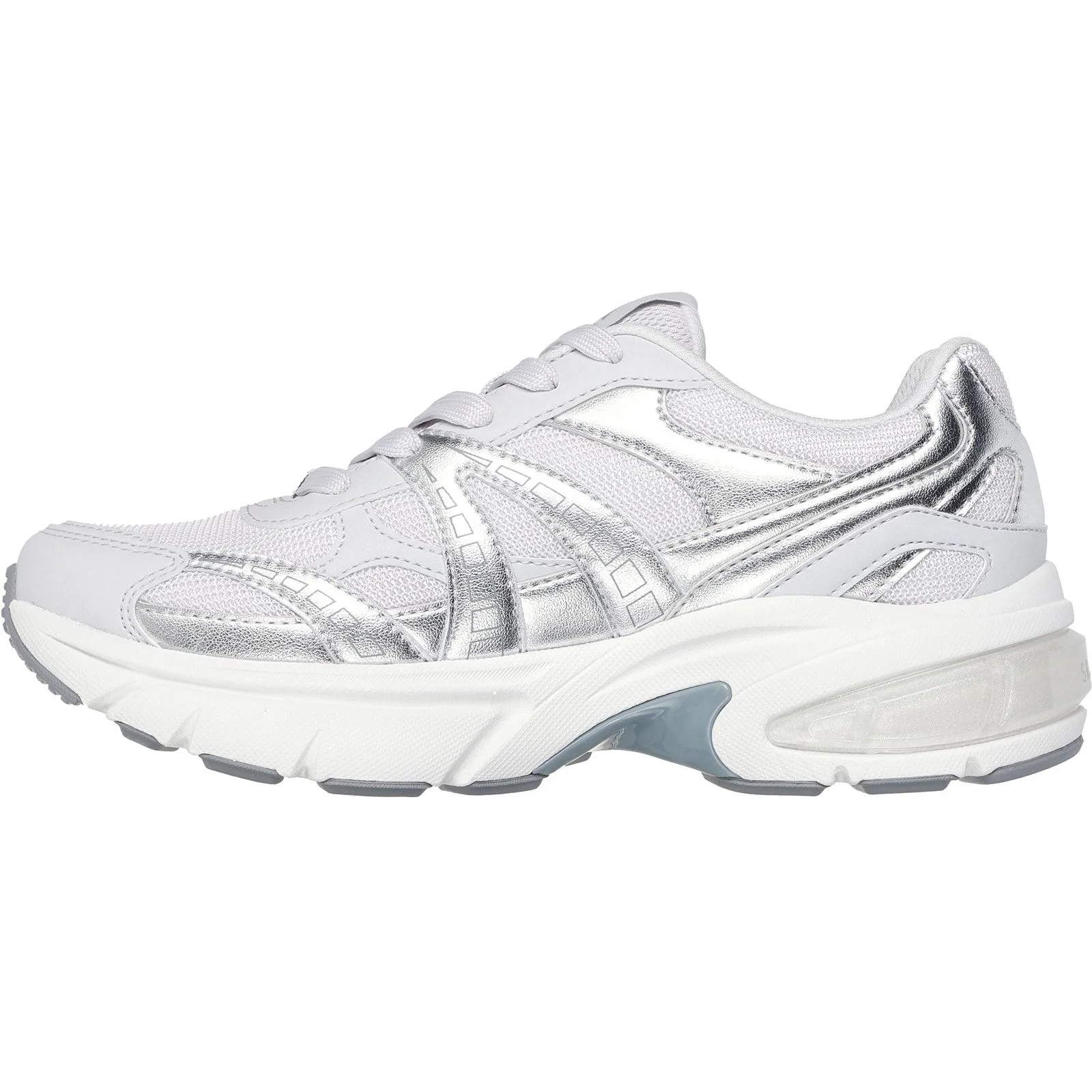 Skechers Womens Shadow Stellar 90 Trainer Grey - Image 2