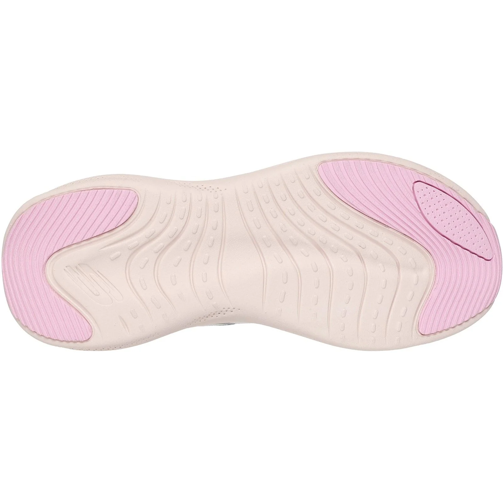 Skechers Womens Skech Cloud Plush Horizon Trainers White/Multi - Image 4