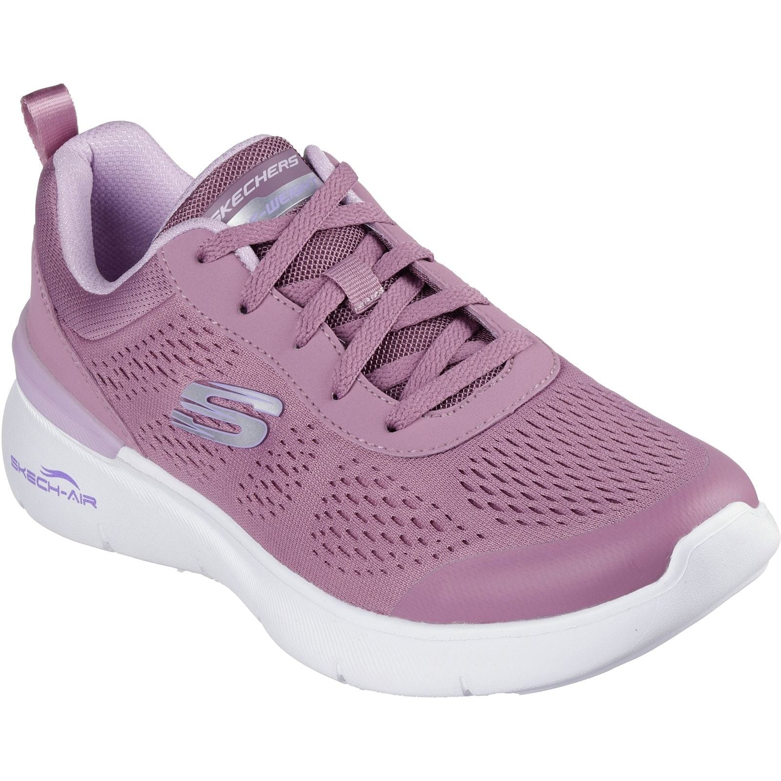 Skechers Womens Skech-Air Dynamight 2.0 New Heights Shoe Mauve - Image 5